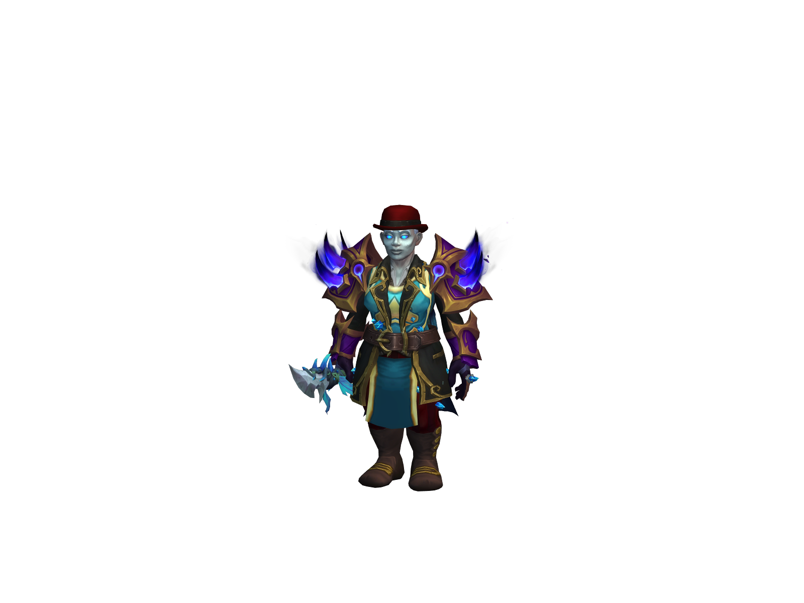 Thoreene 3D character render