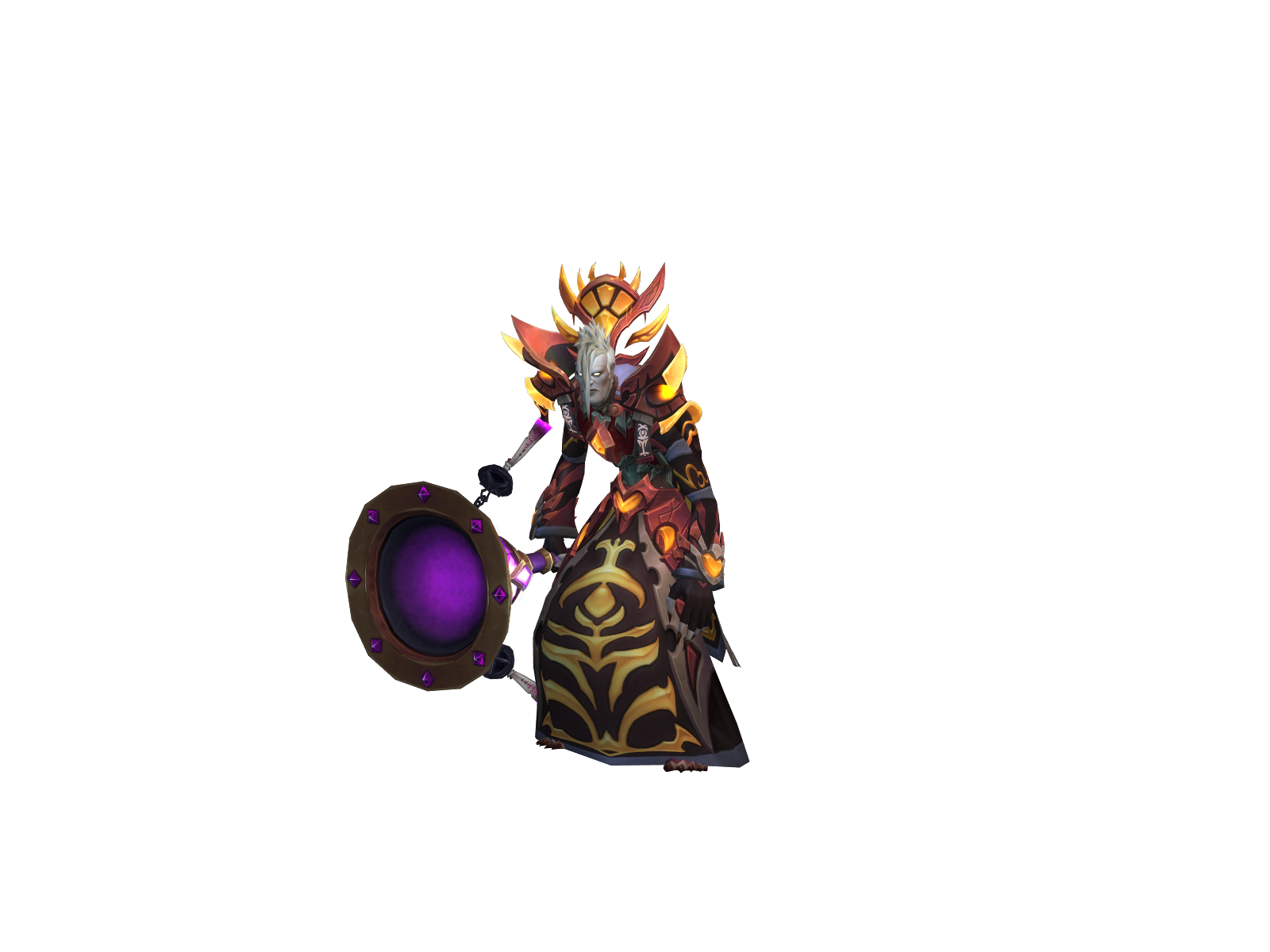 Worships 3D character render