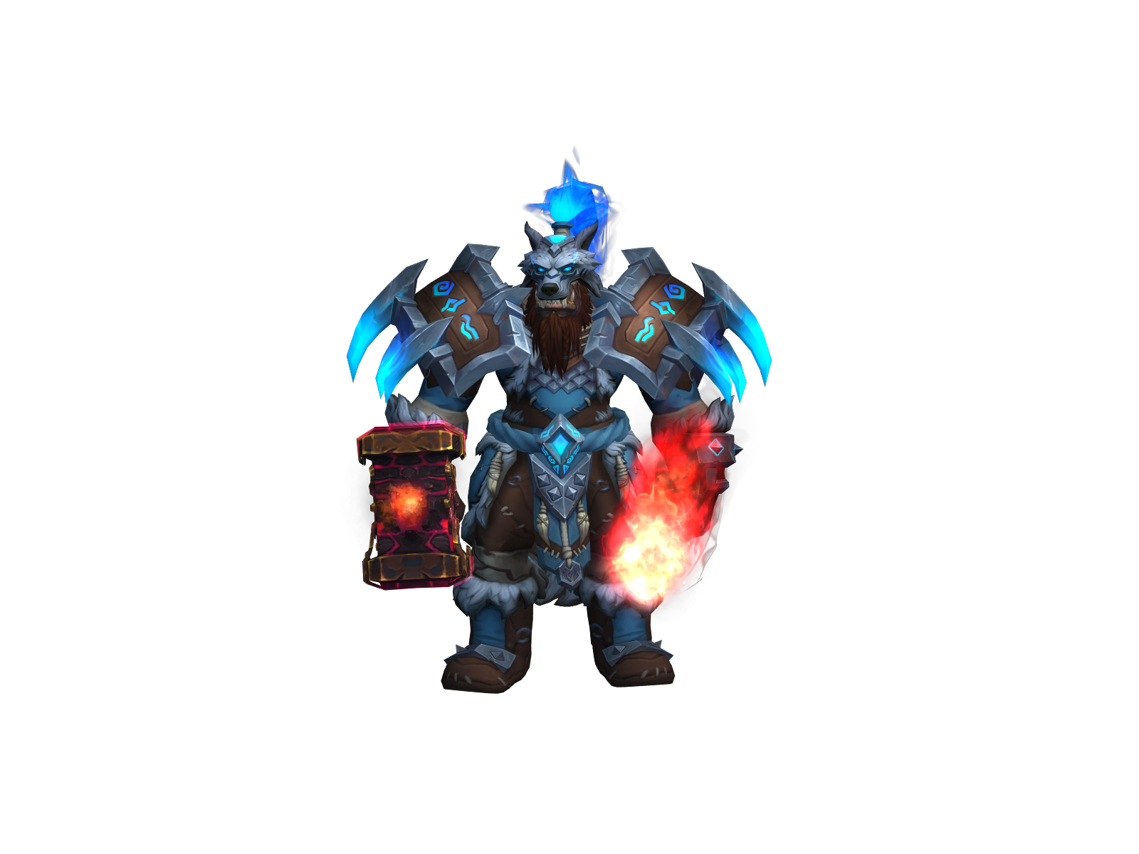 Notashamann 3D character render