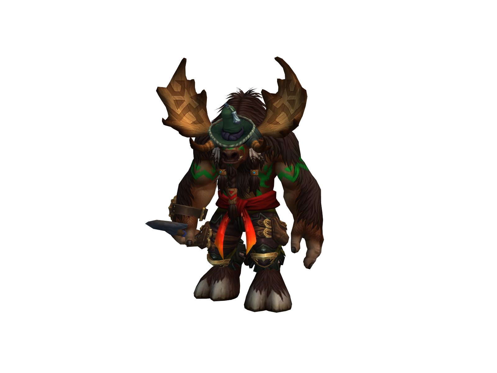 Frontera 3D character render