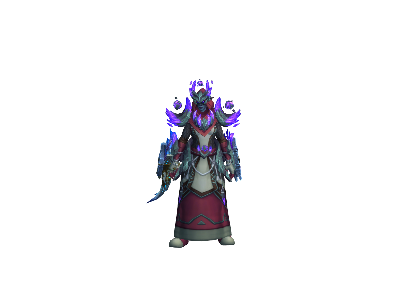 Thelnora 3D character render