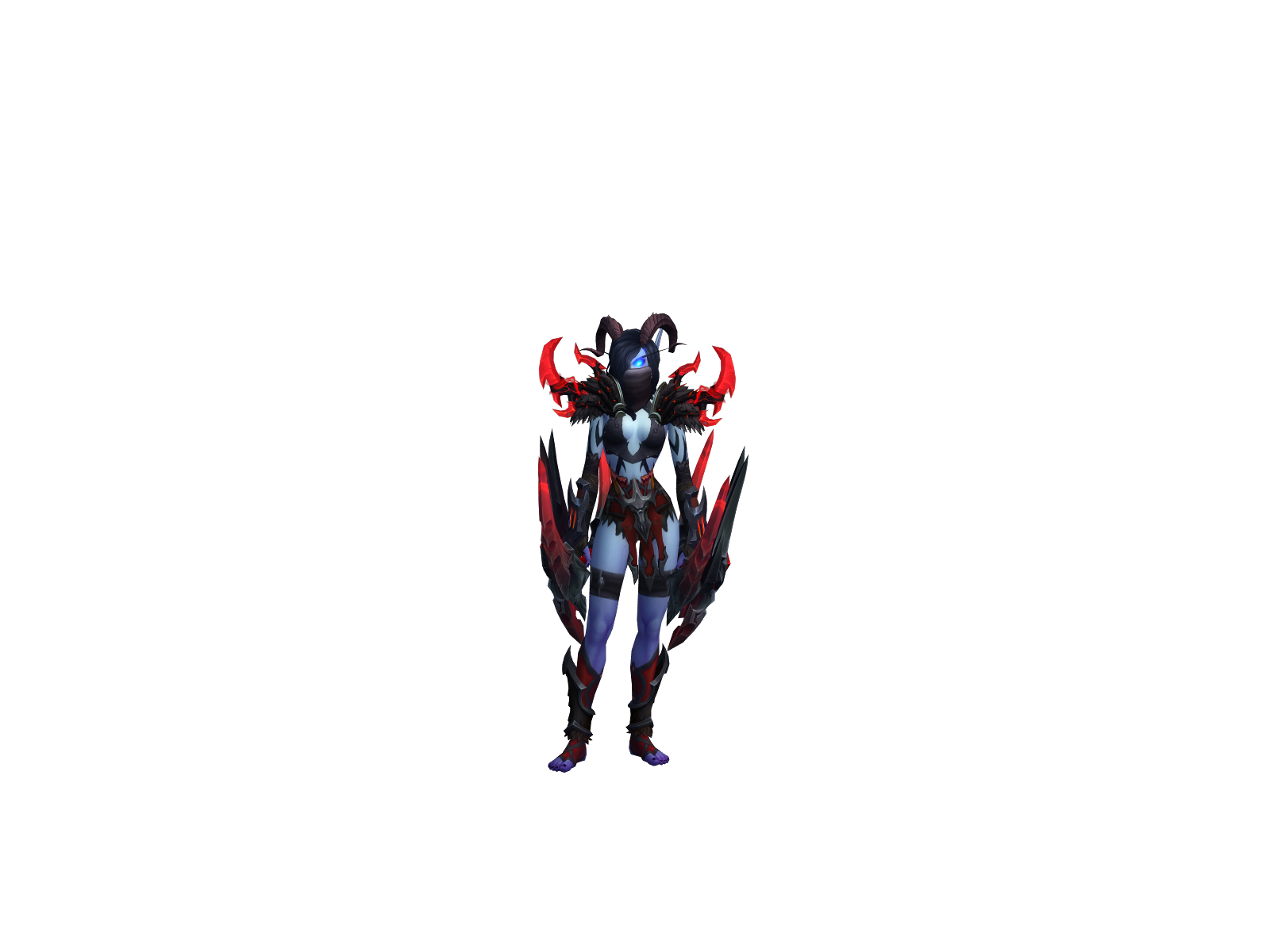 Cyndrei 3D character render