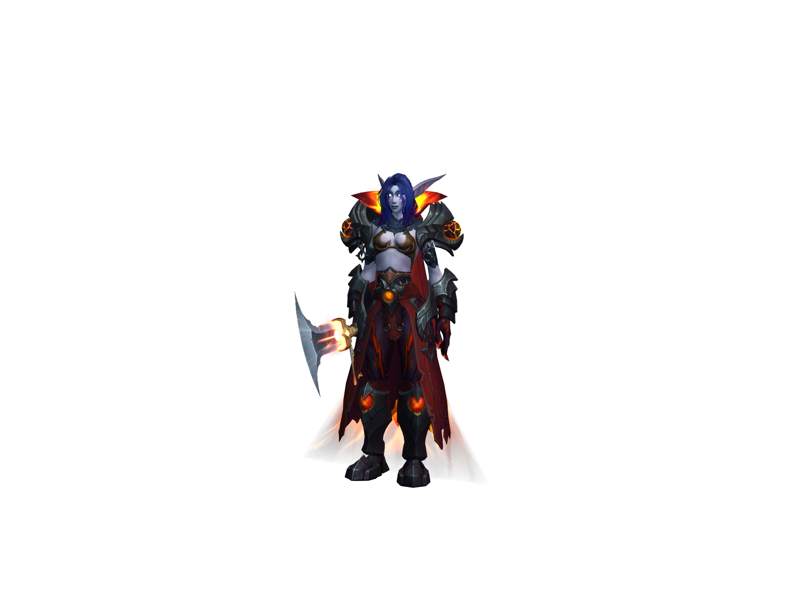 Tet 3D character render