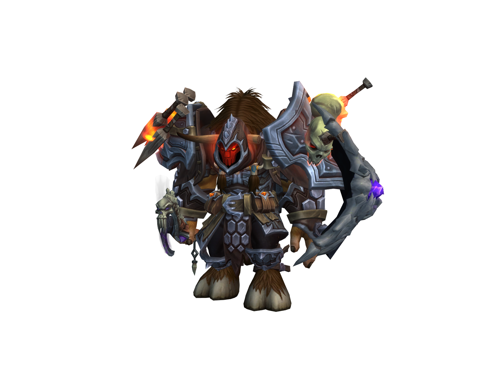 Shooman 3D character render