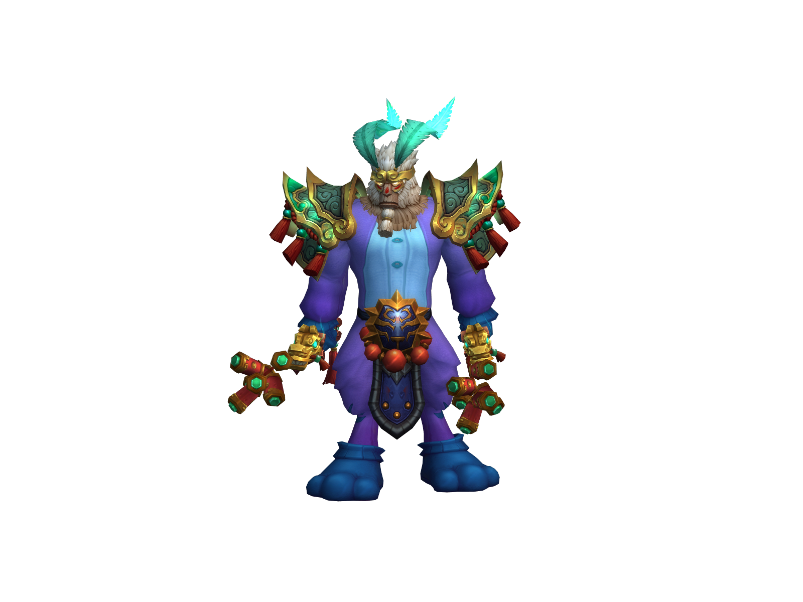 Tupuedumou 3D character render