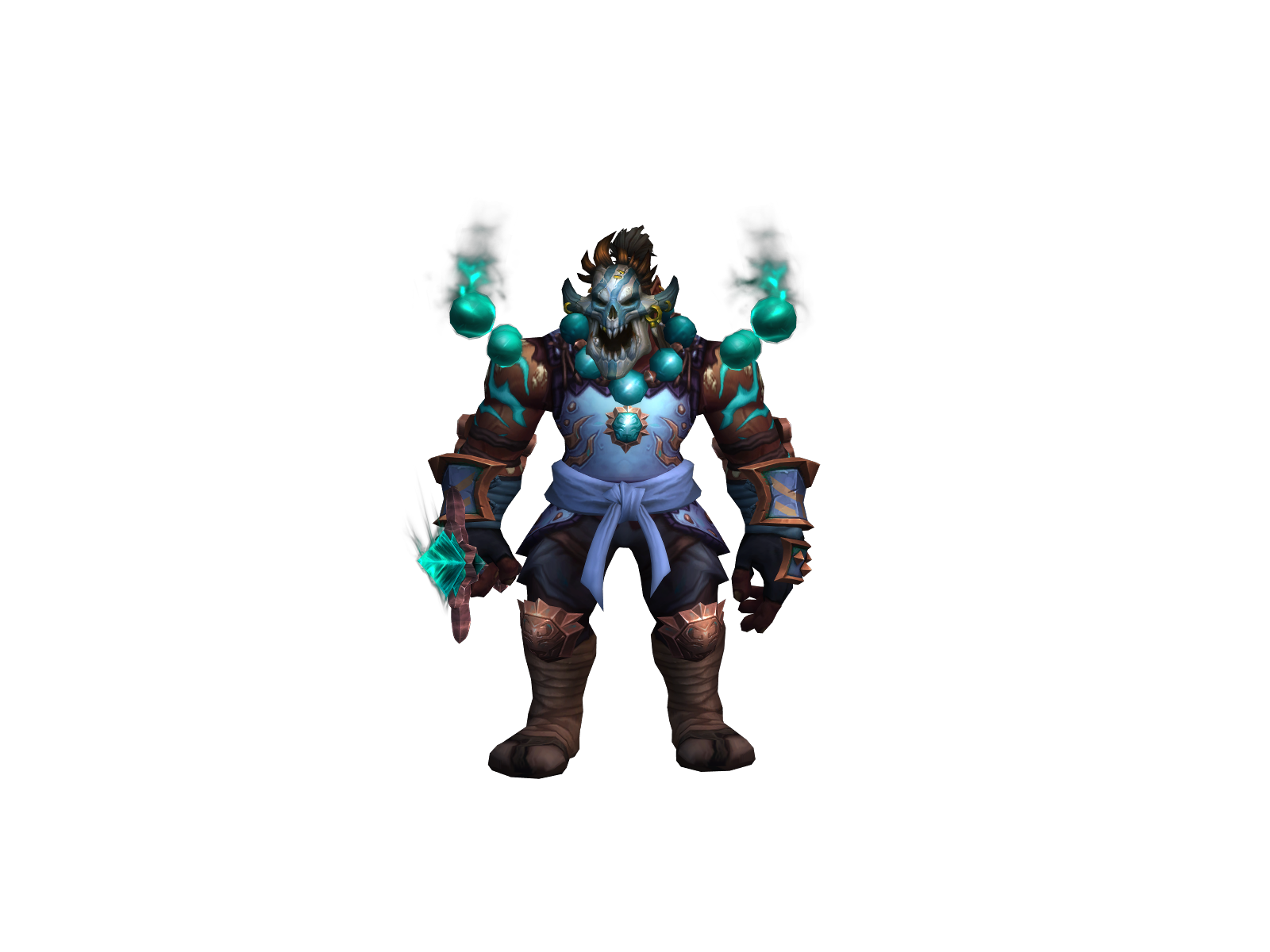 Oshugora 3D character render