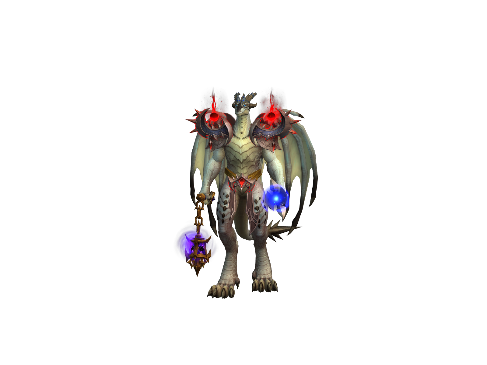 Coldbatman 3D character render