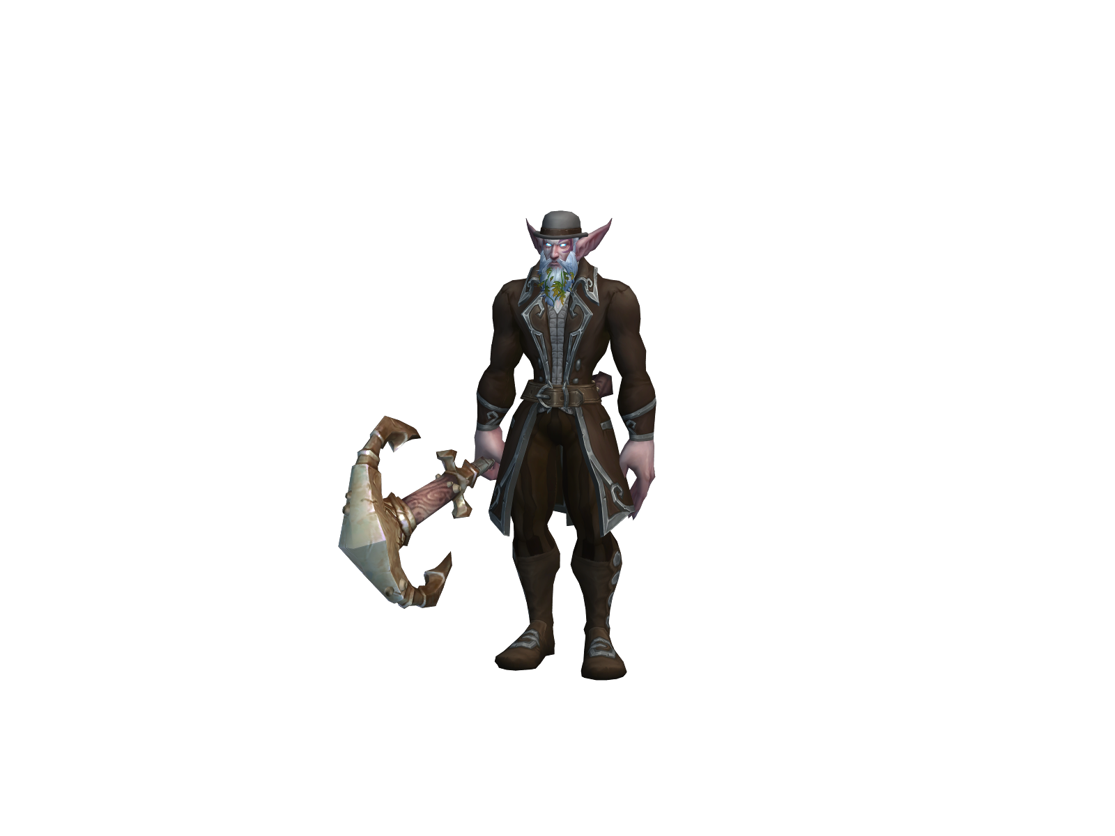 Sylvalis 3D character render