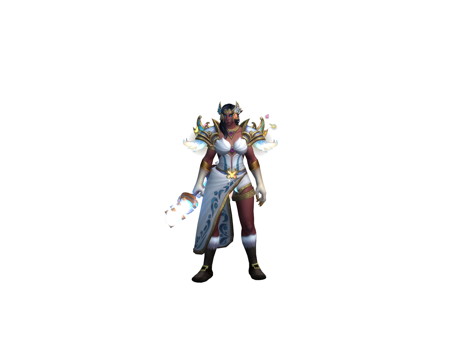 Charlze 3D character render