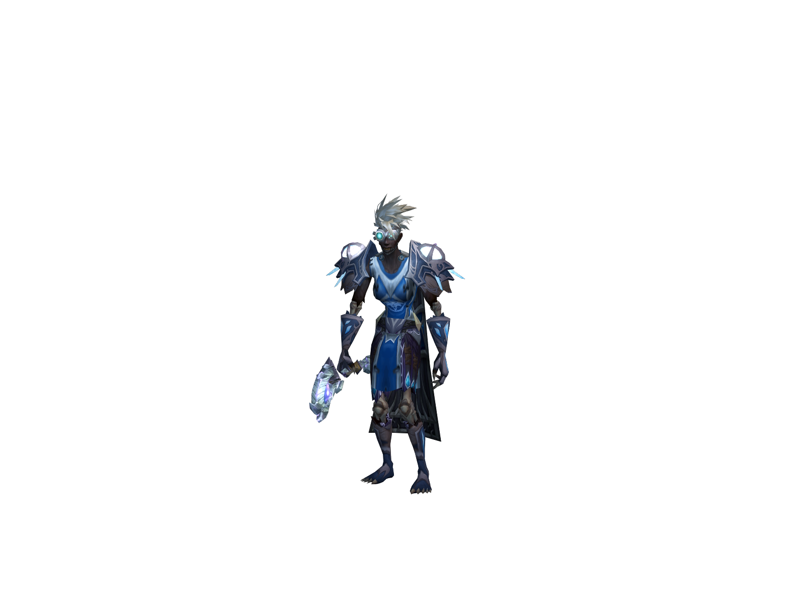 Blessified 3D character render