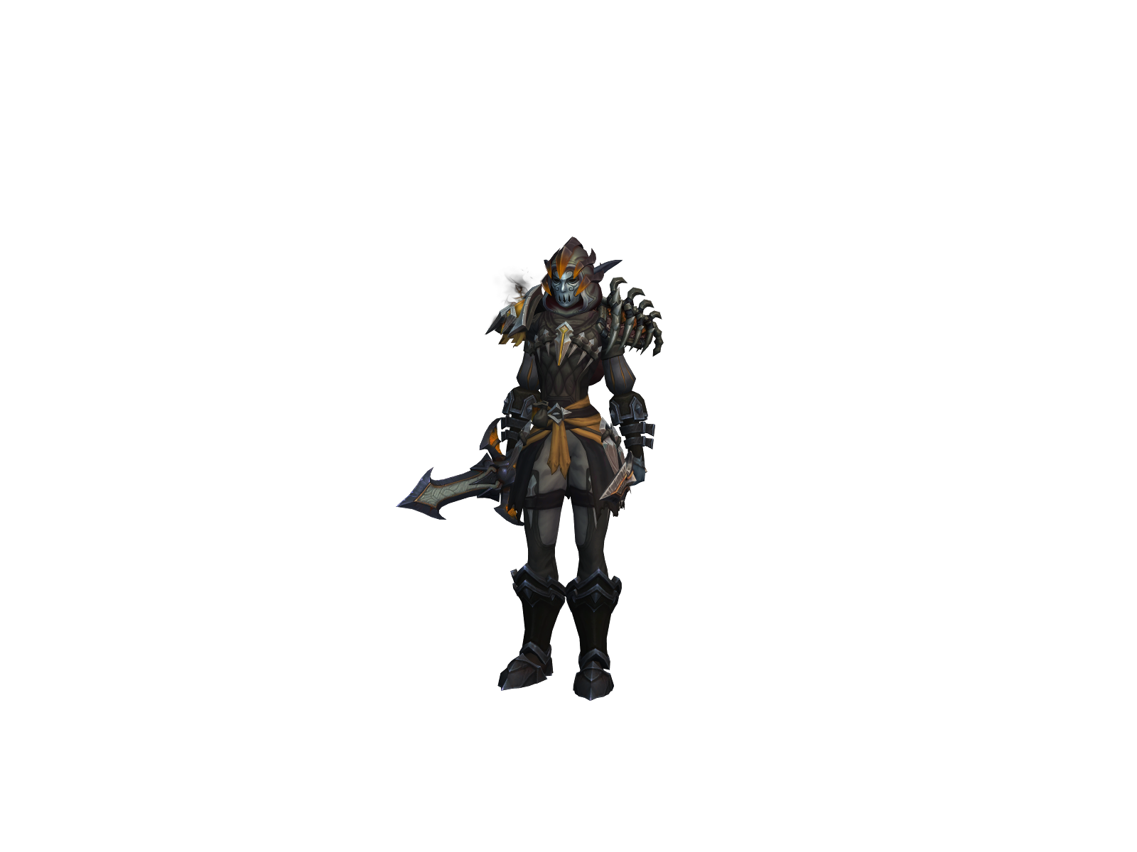 Füugeki 3D character render