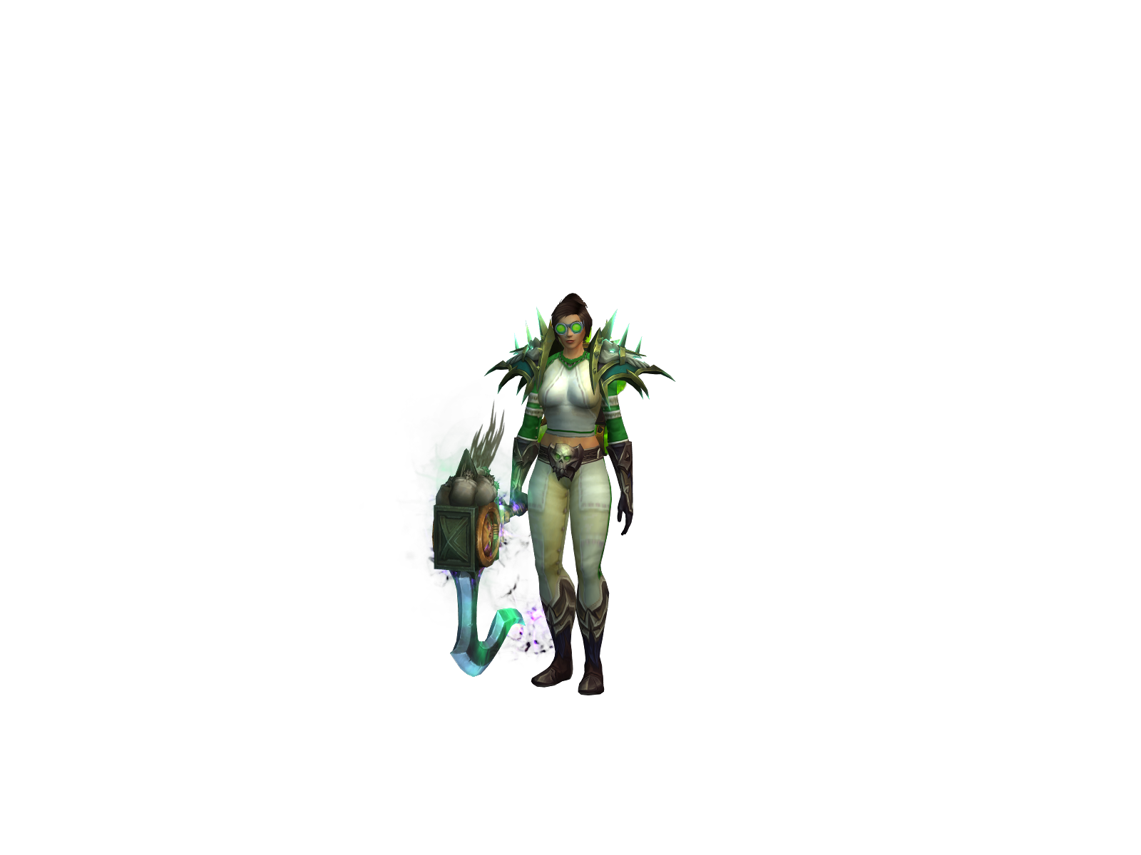 Gothfan 3D character render