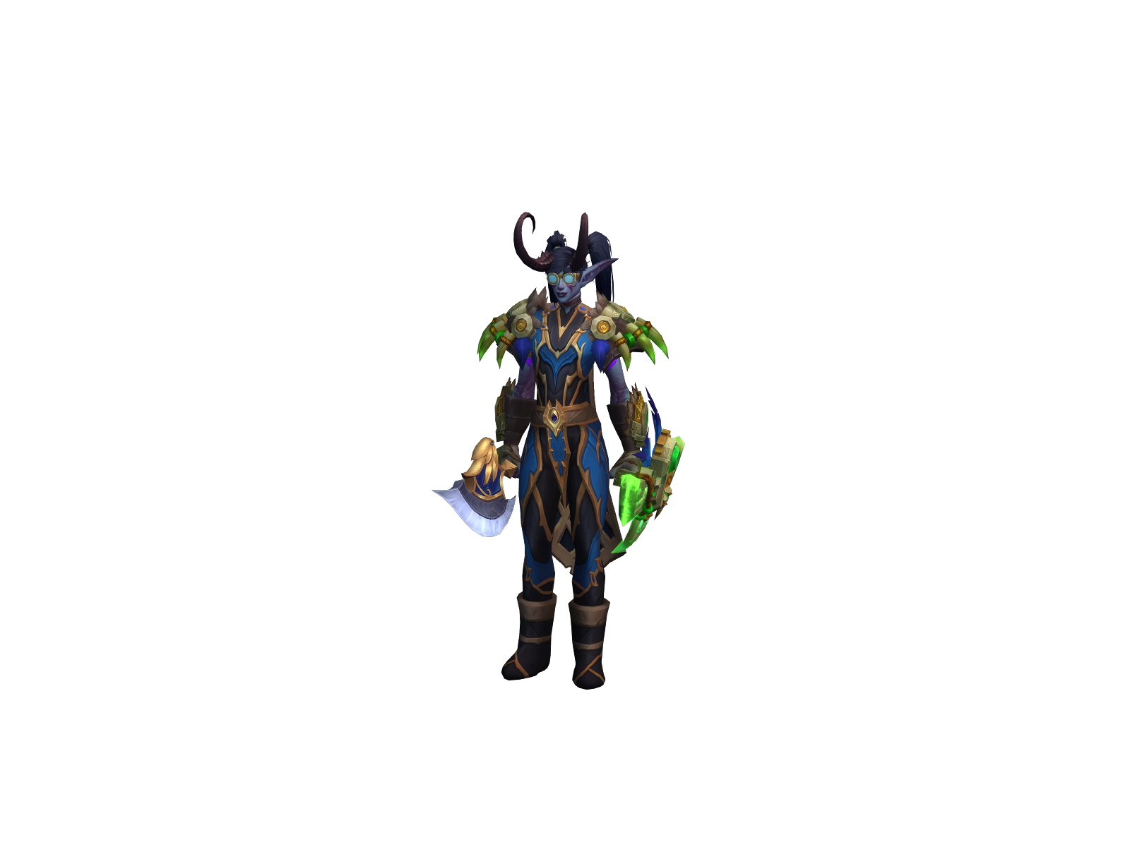 Ezdehz 3D character render