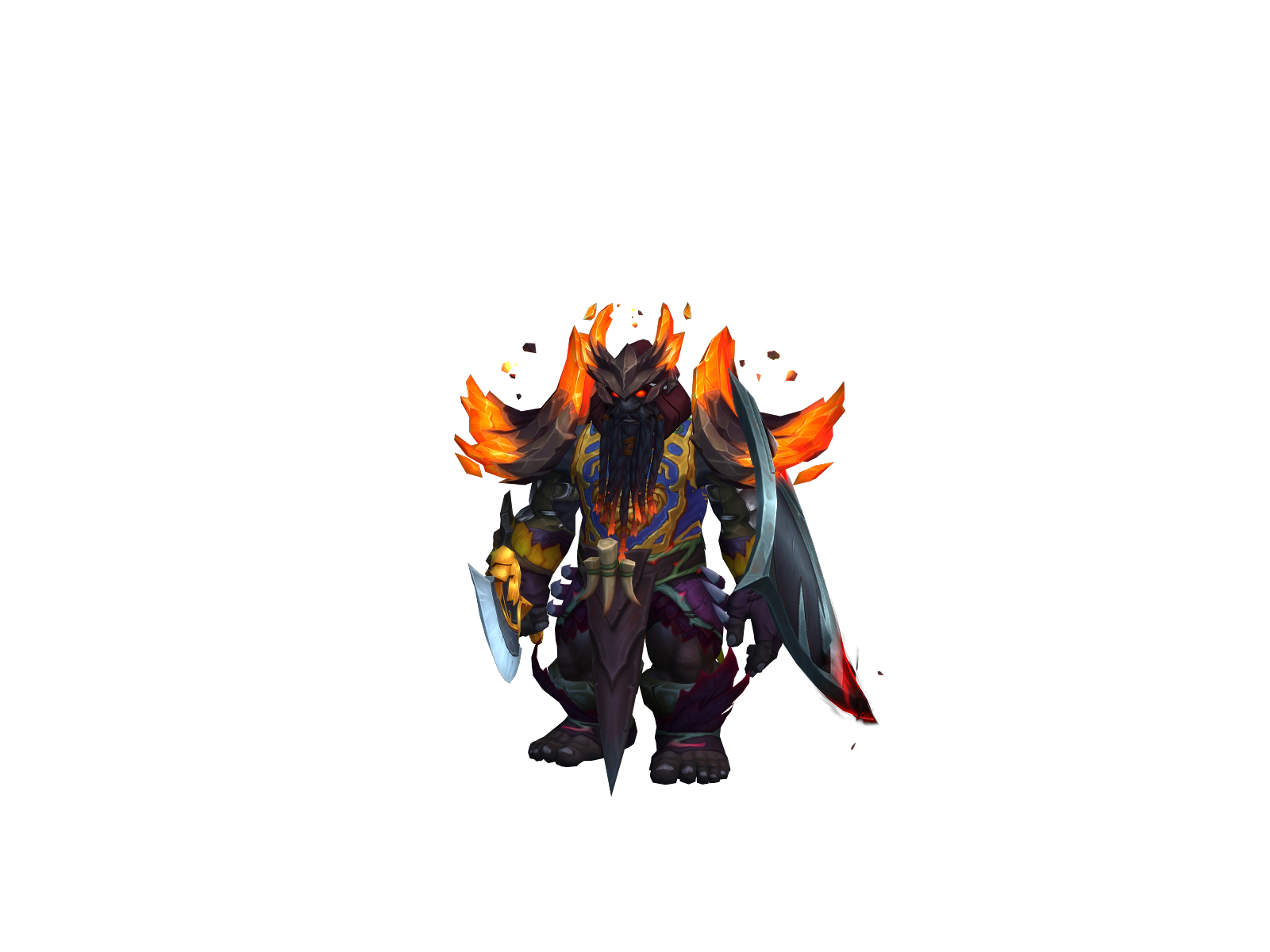 Azgaman 3D character render