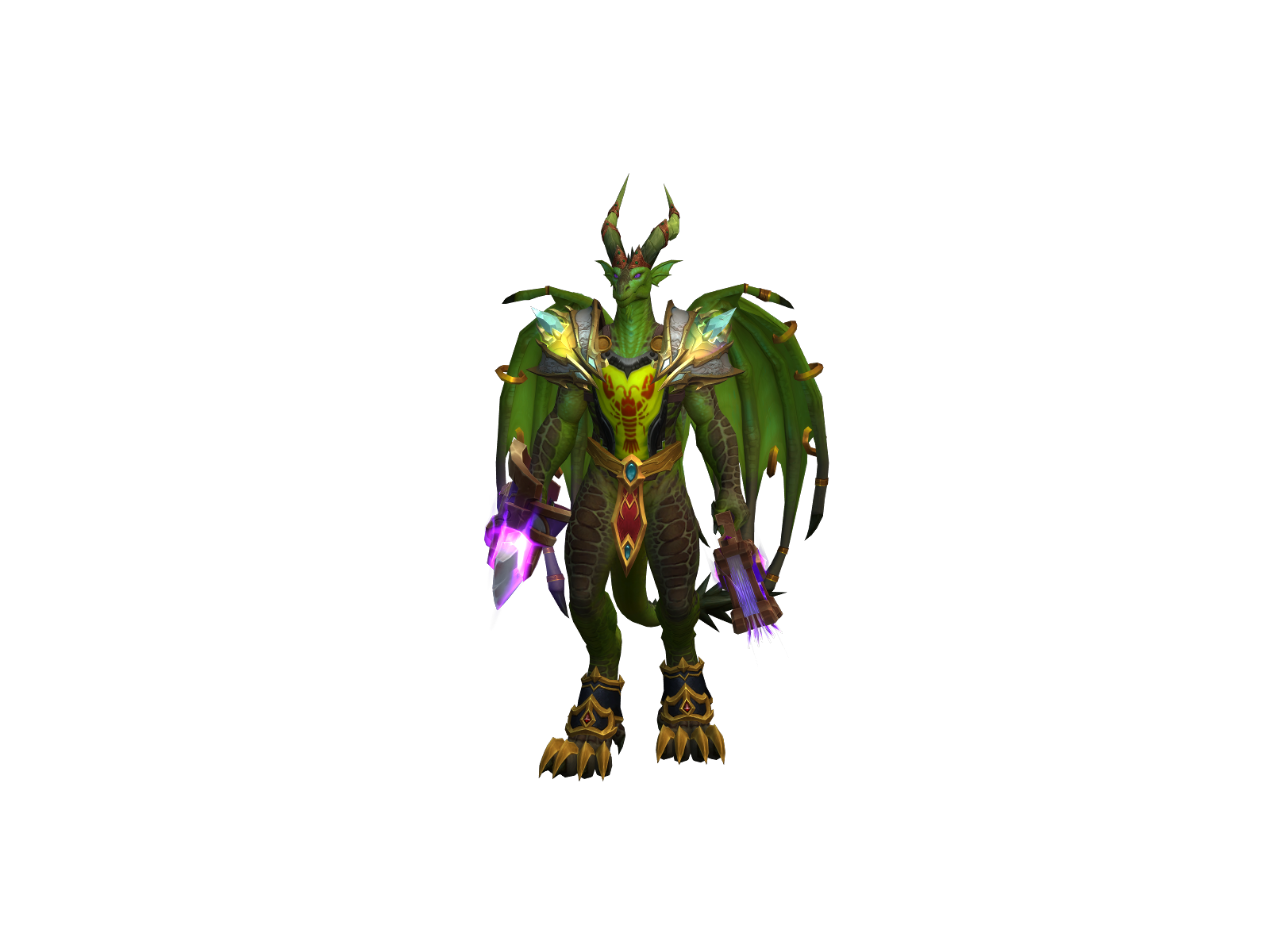Zaxstrap 3D character render