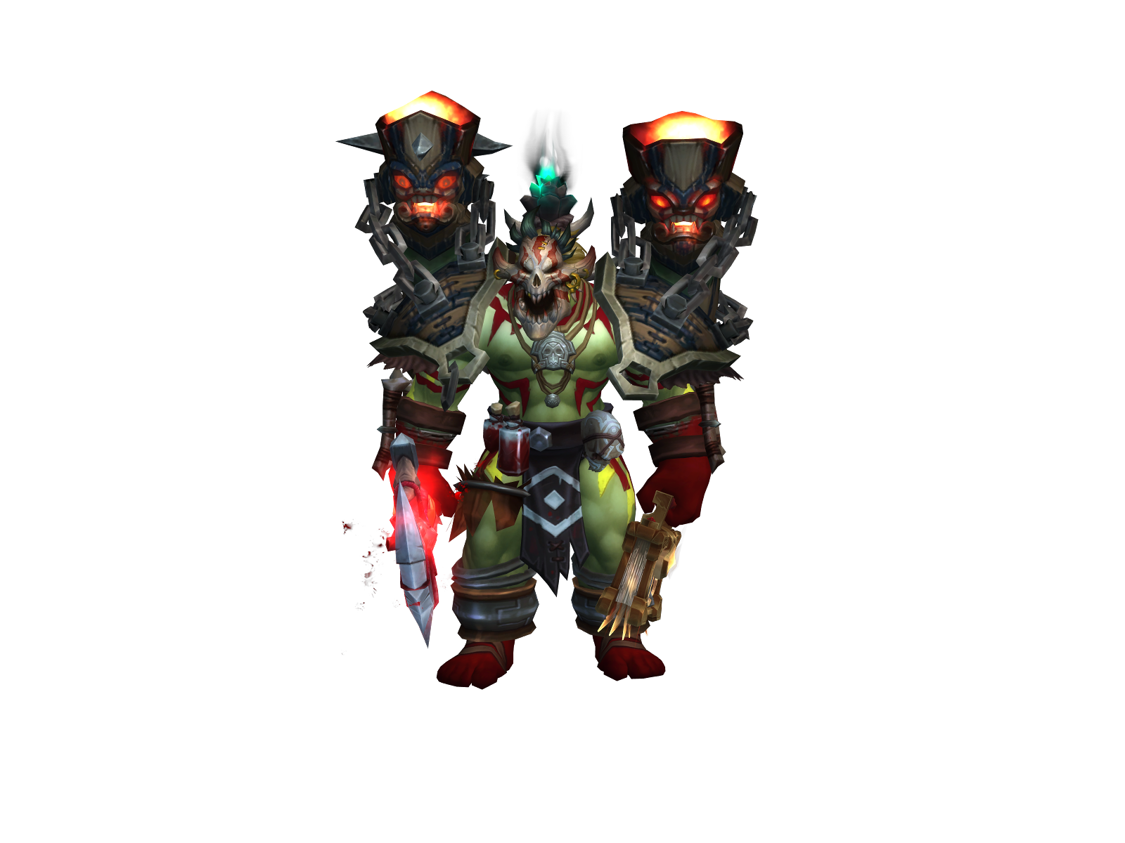 Junraqan 3D character render