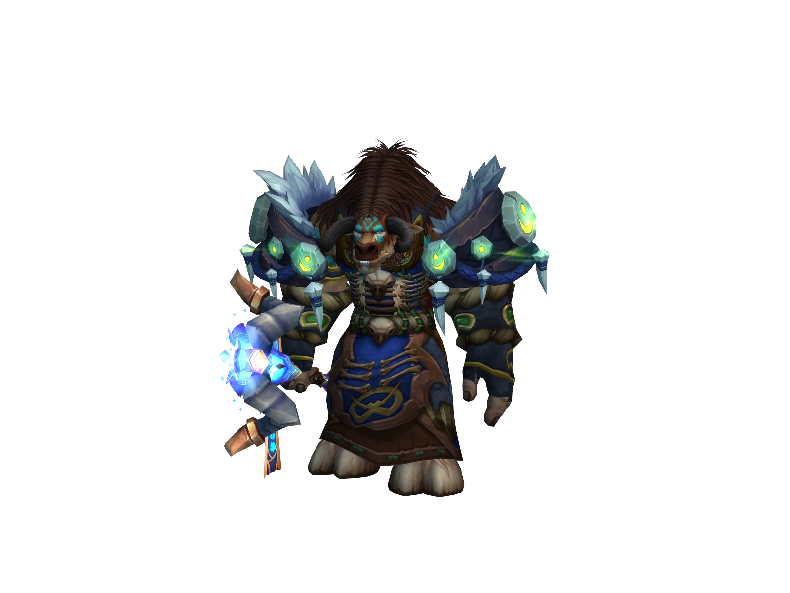 Ribs 3D character render