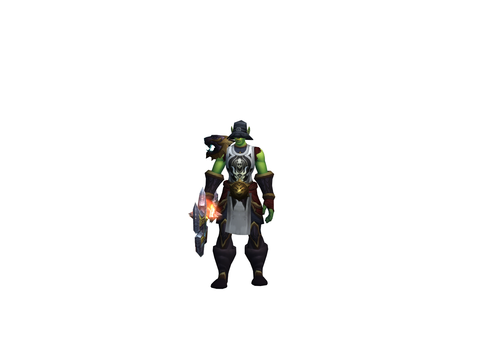 Poepóe 3D character render