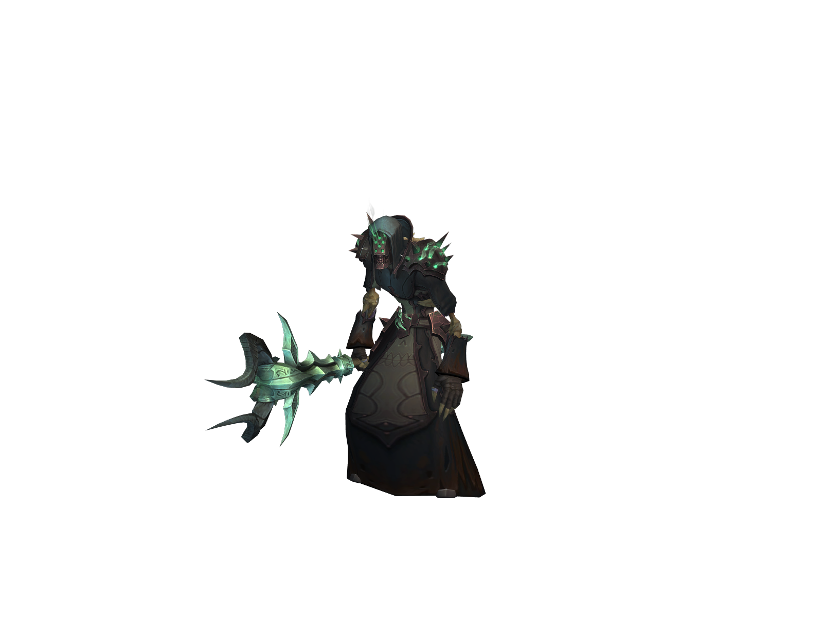 Deathaelus 3D character render