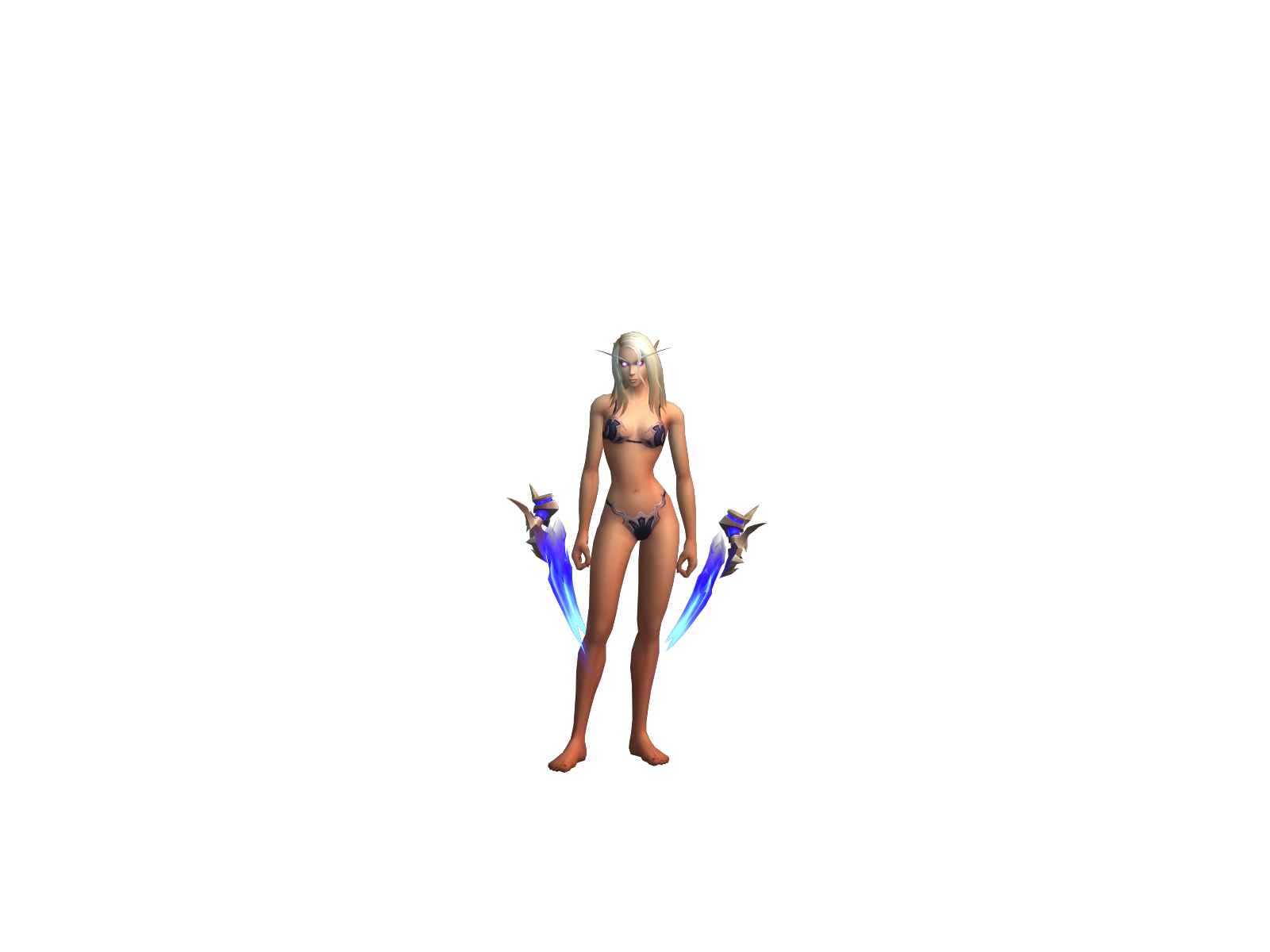 Vilecleavage 3D character render