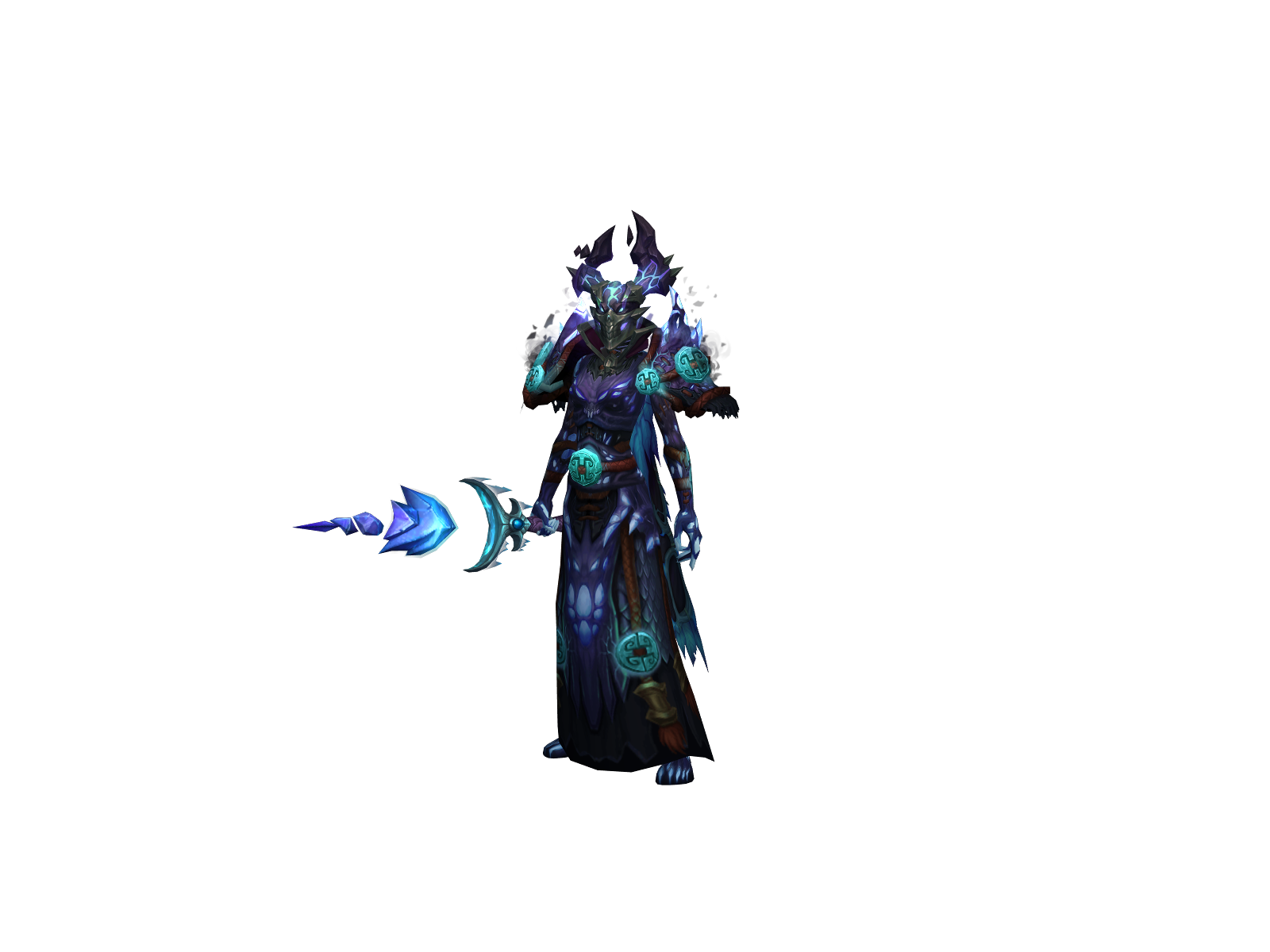 Frostfy 3D character render