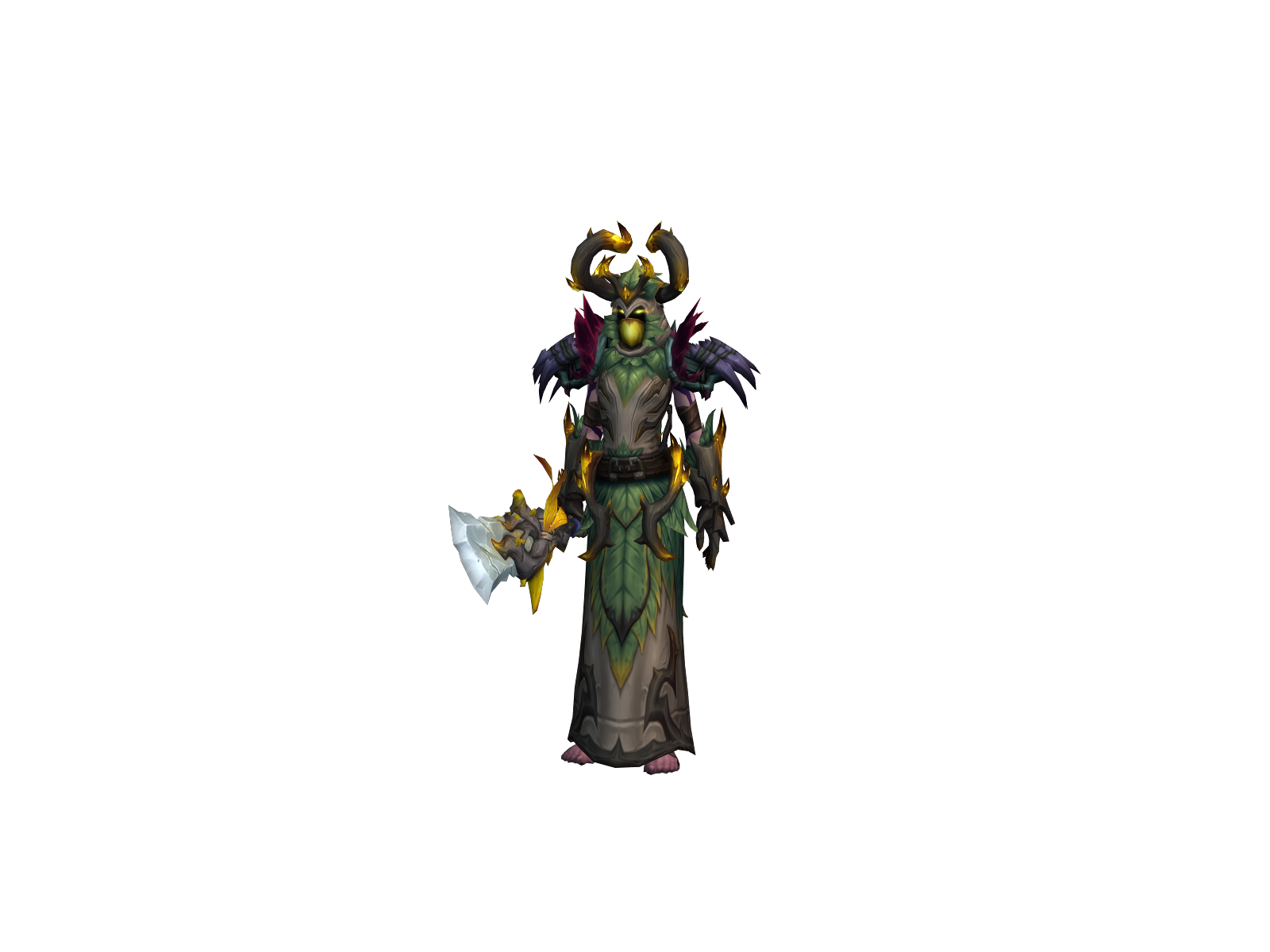 Elvarra 3D character render