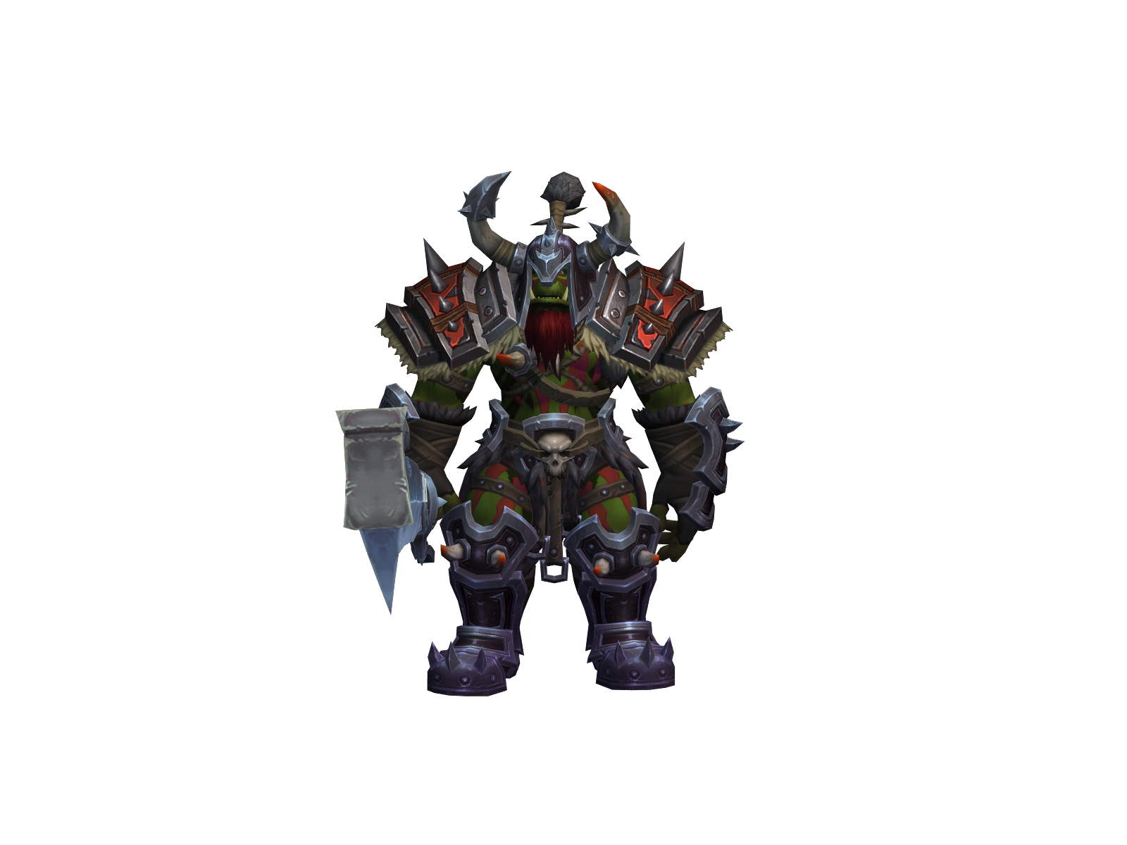 Ogrotar 3D character render