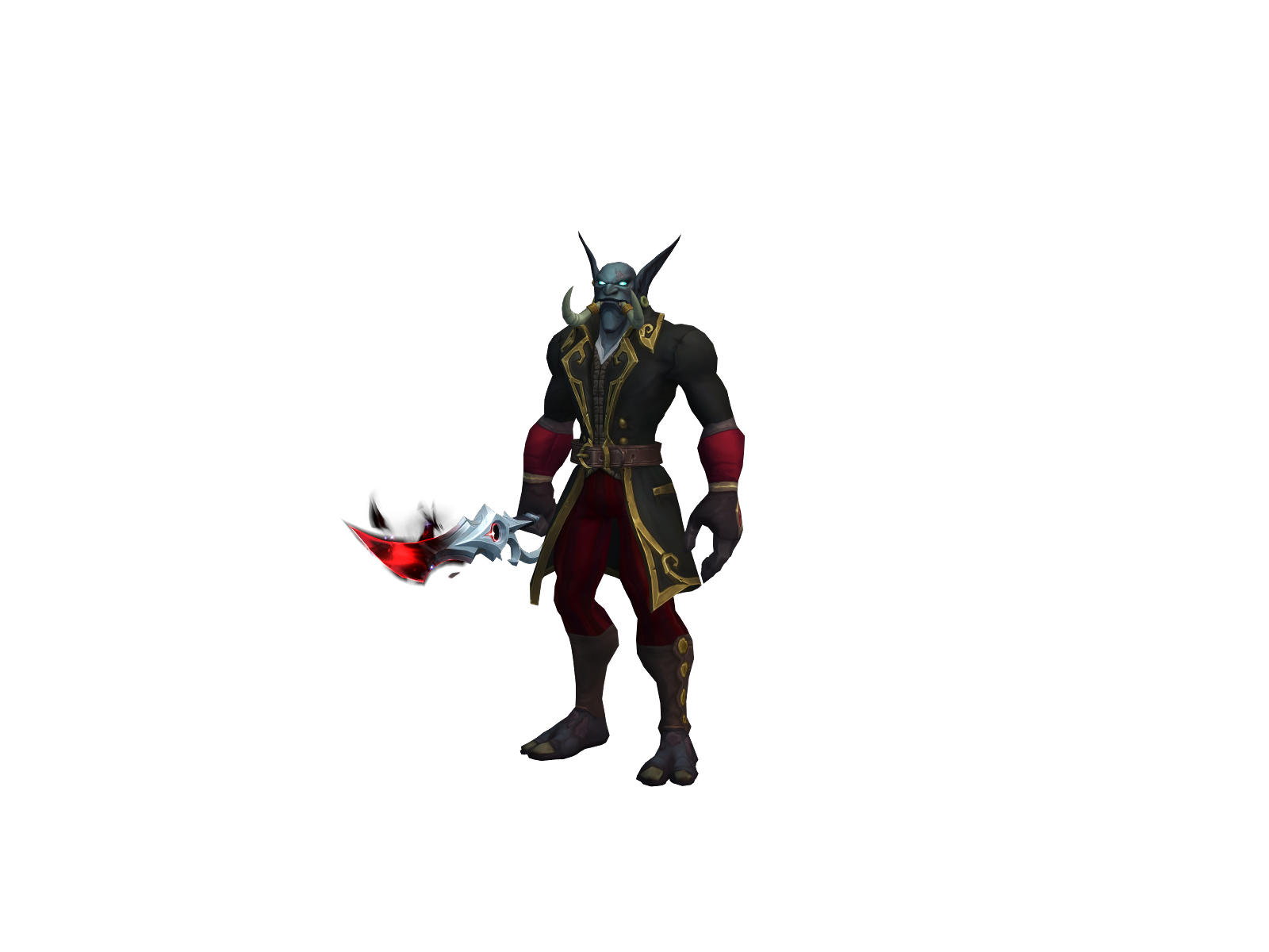 Rashcrack 3D character render