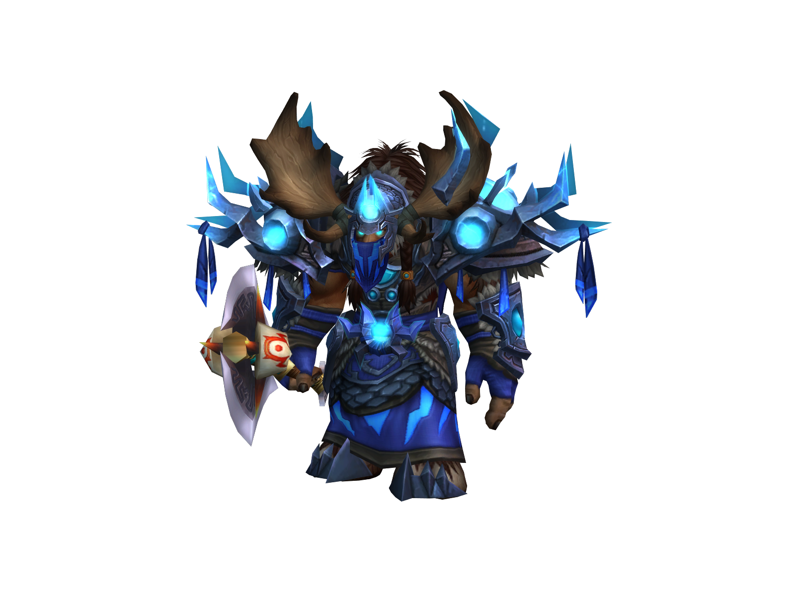 Taroni 3D character render
