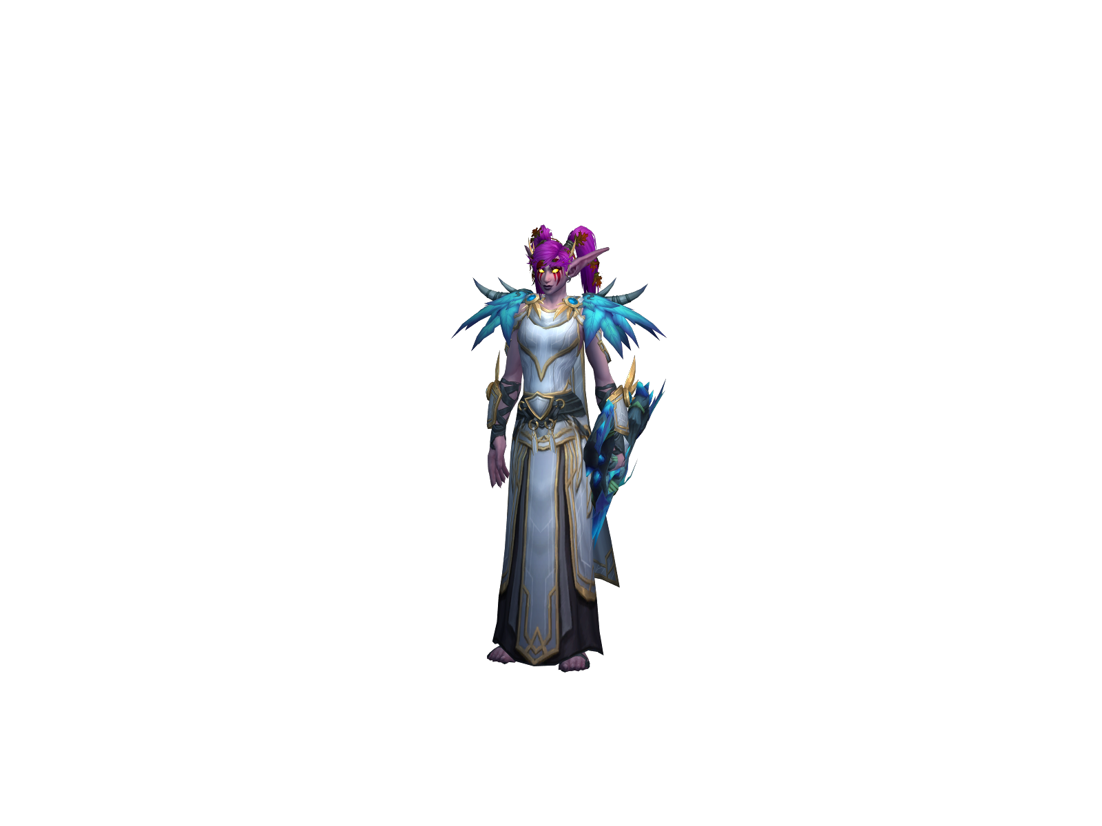 Troispuff 3D character render
