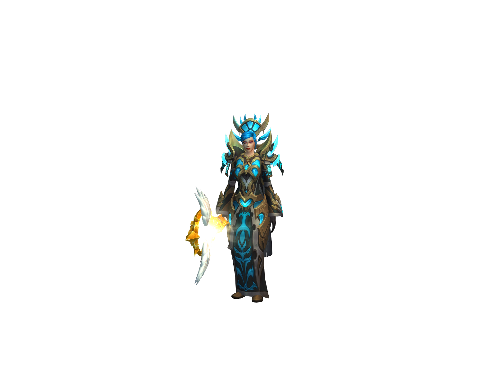 Janalise 3D character render