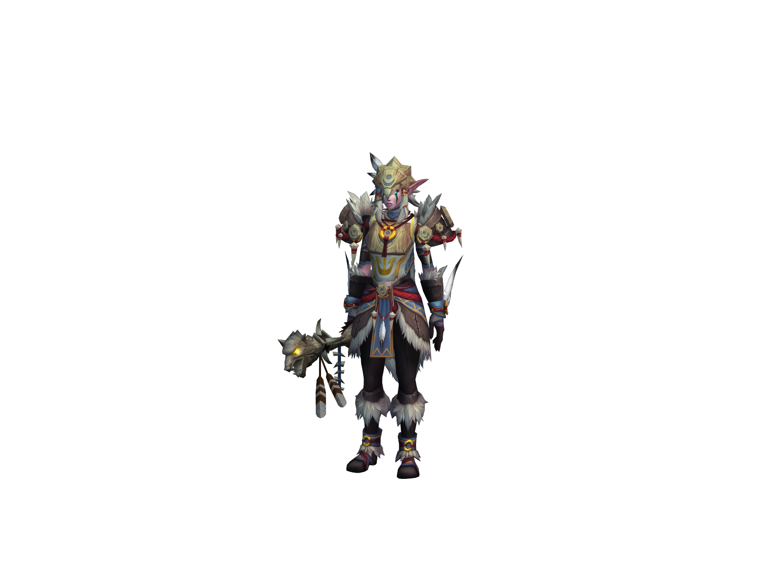 Nydora 3D character render