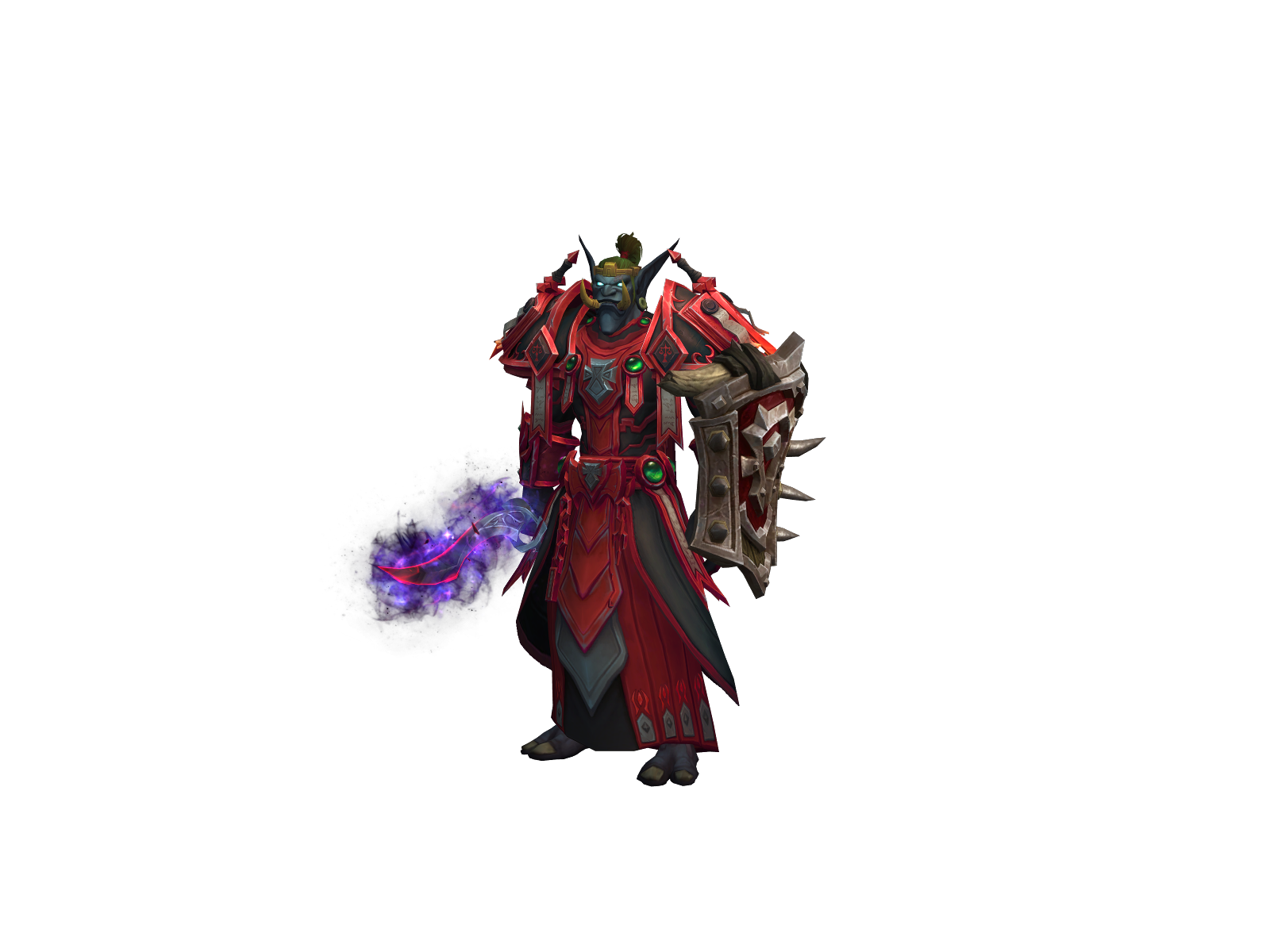 Druther 3D character render