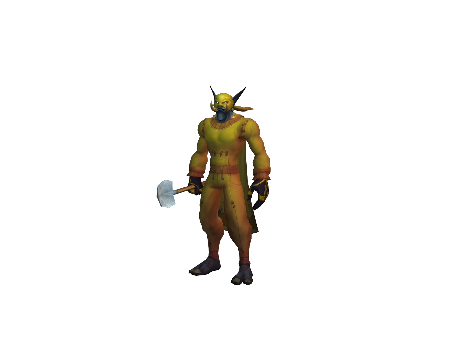 Swozz 3D character render