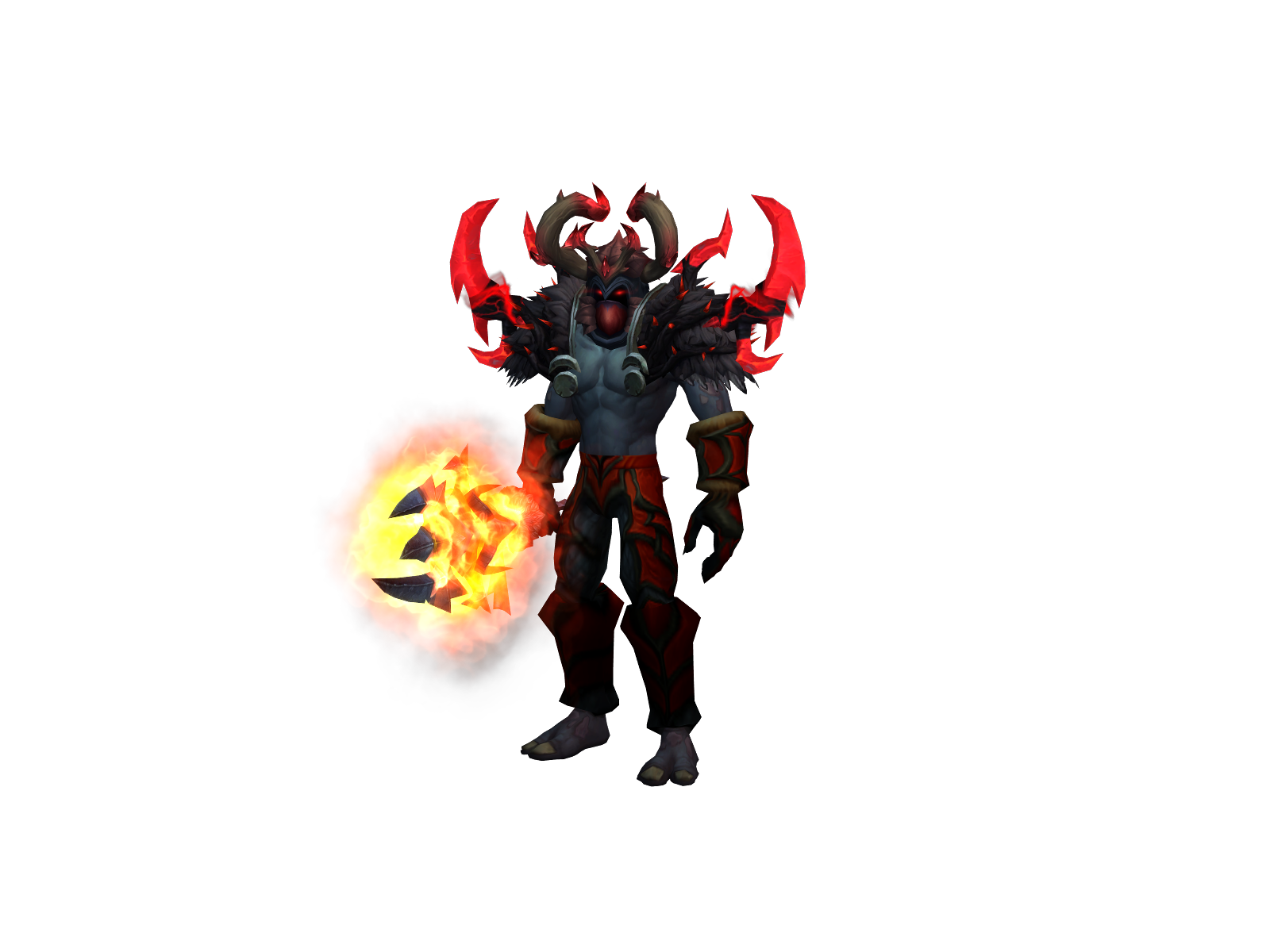 Asthrall 3D character render