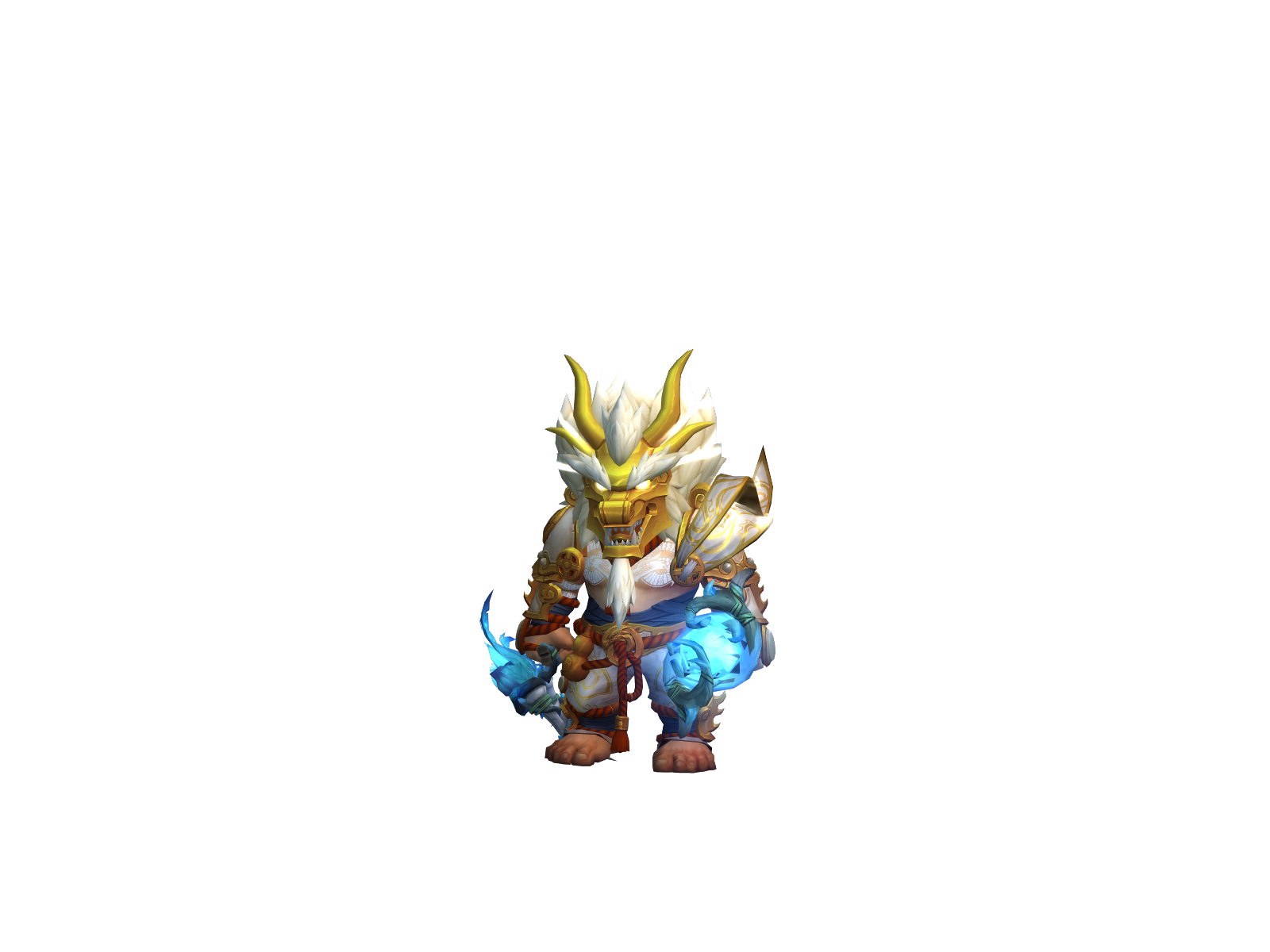 Tychie 3D character render