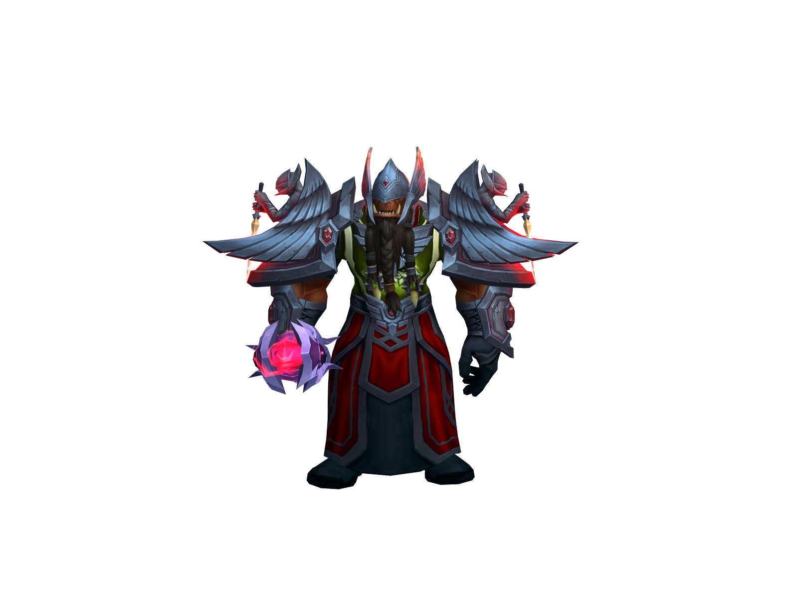 Okwhoforted 3D character render
