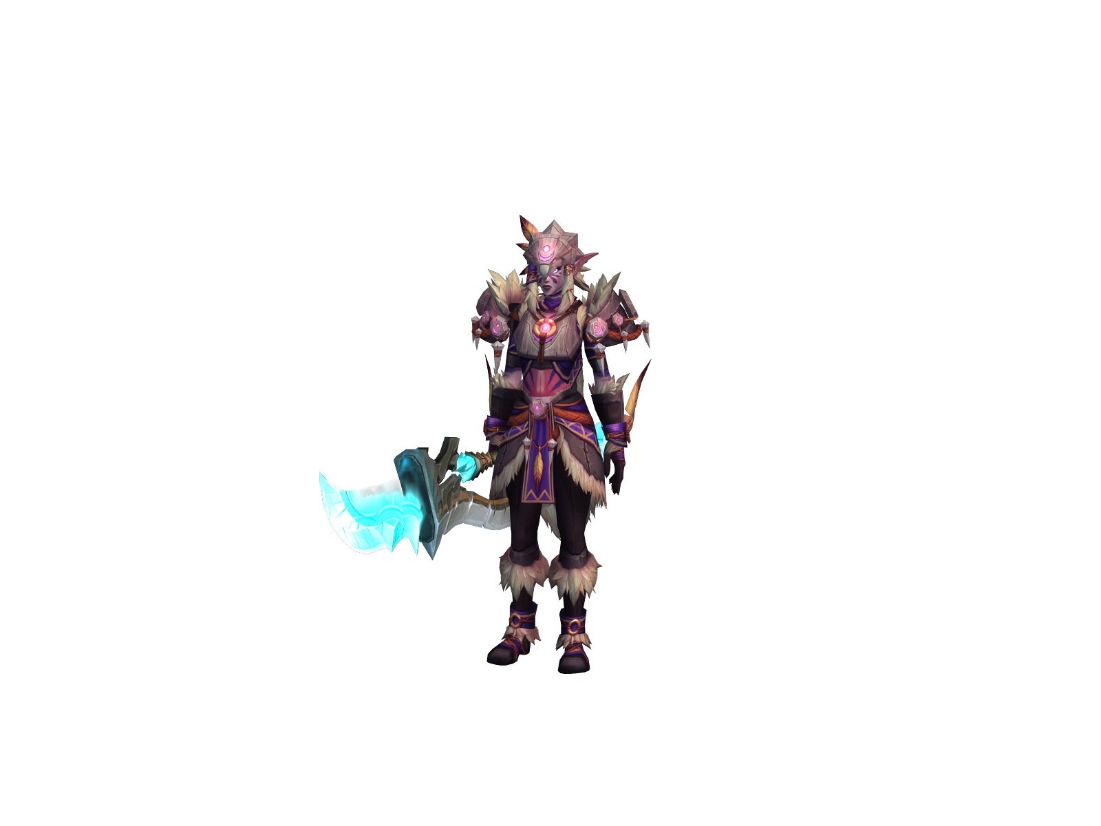 Oratio 3D character render