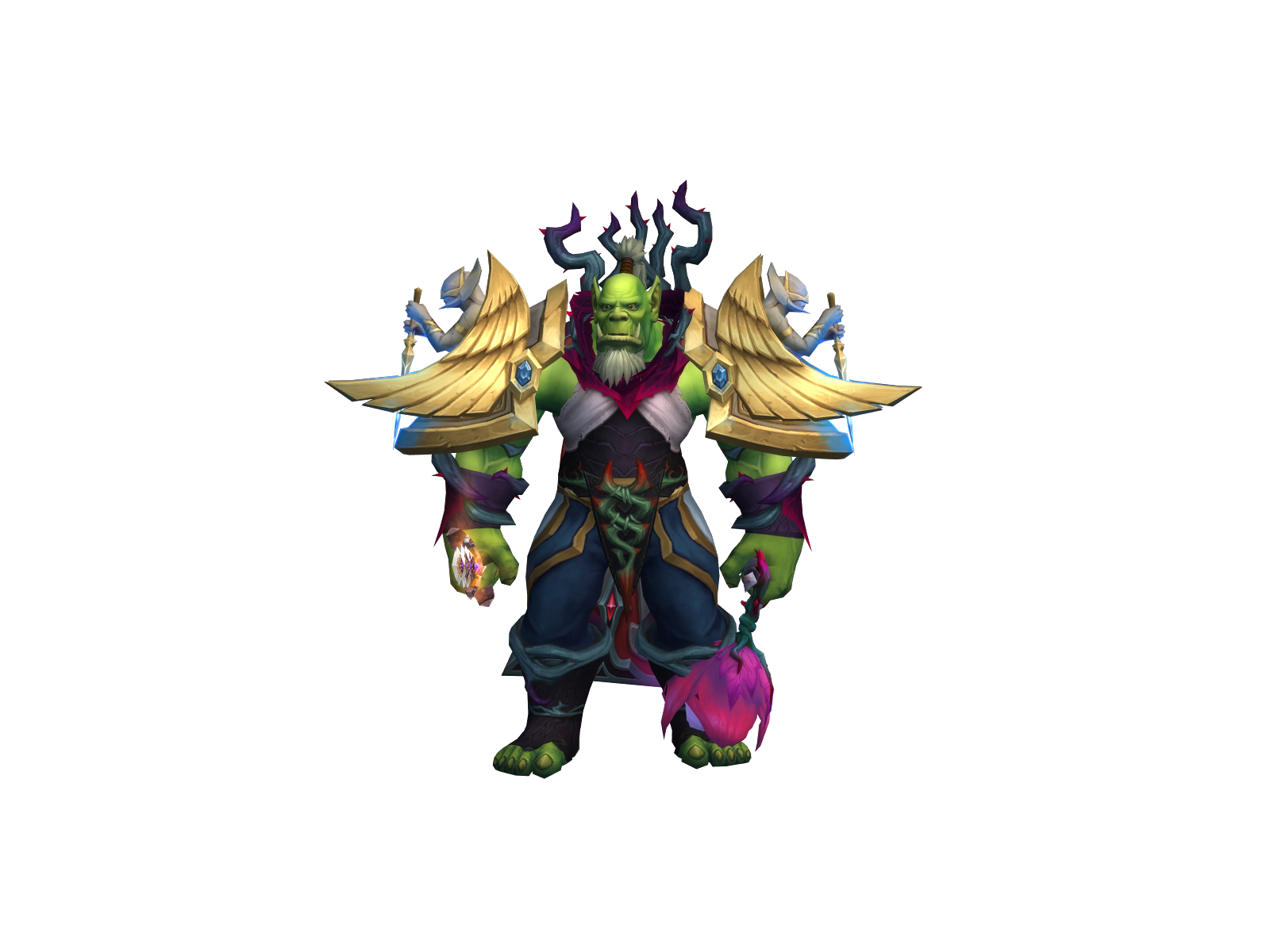 Breyarc 3D character render