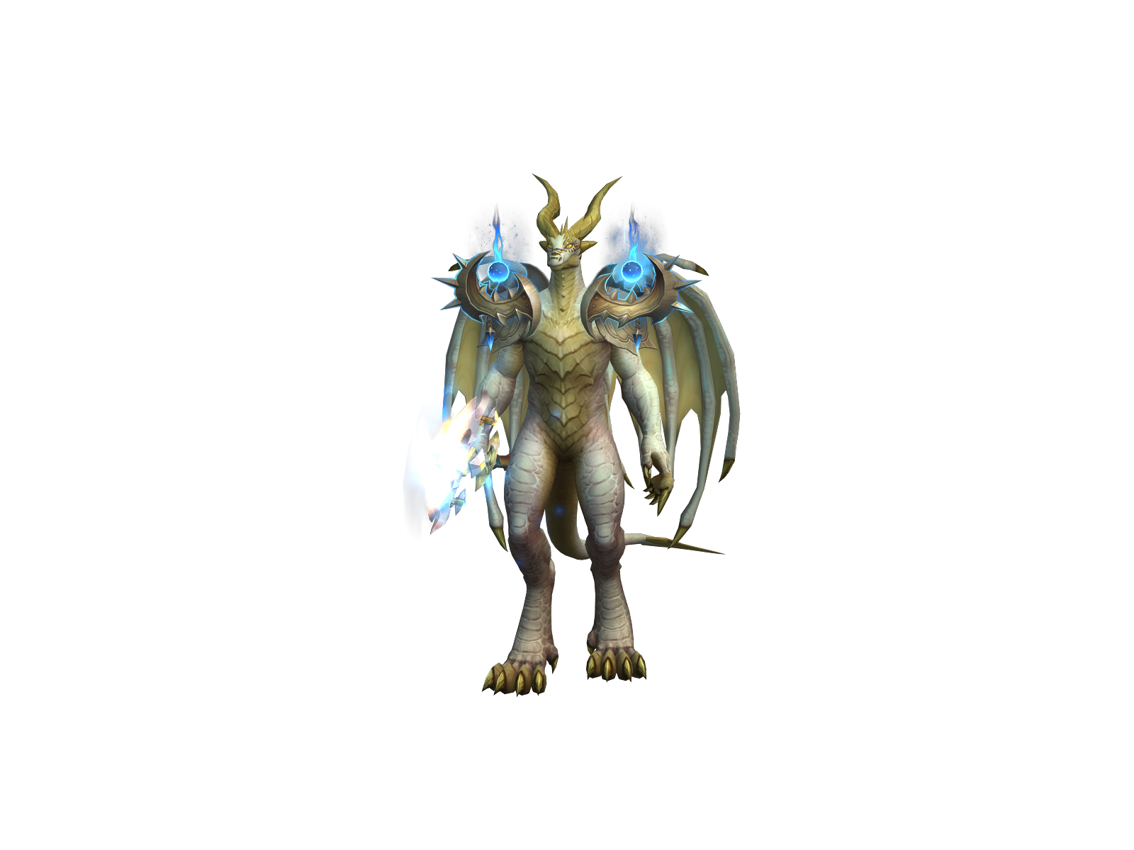 Blätte 3D character render