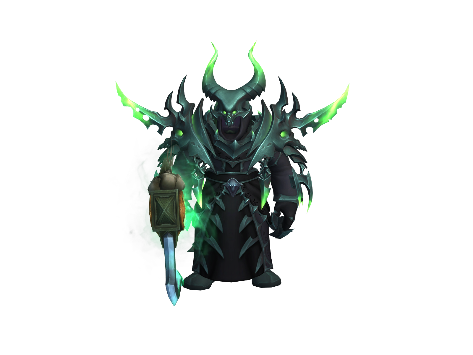 Whiteowl 3D character render