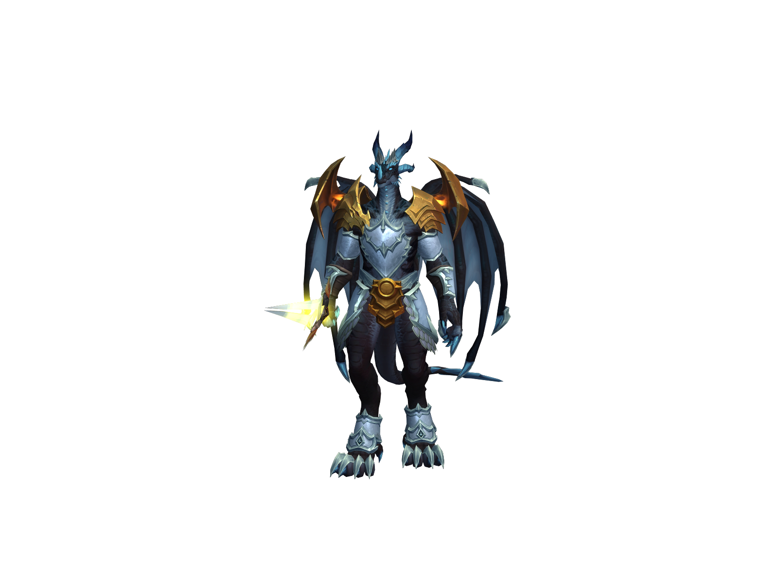 Temugodzilla 3D character render