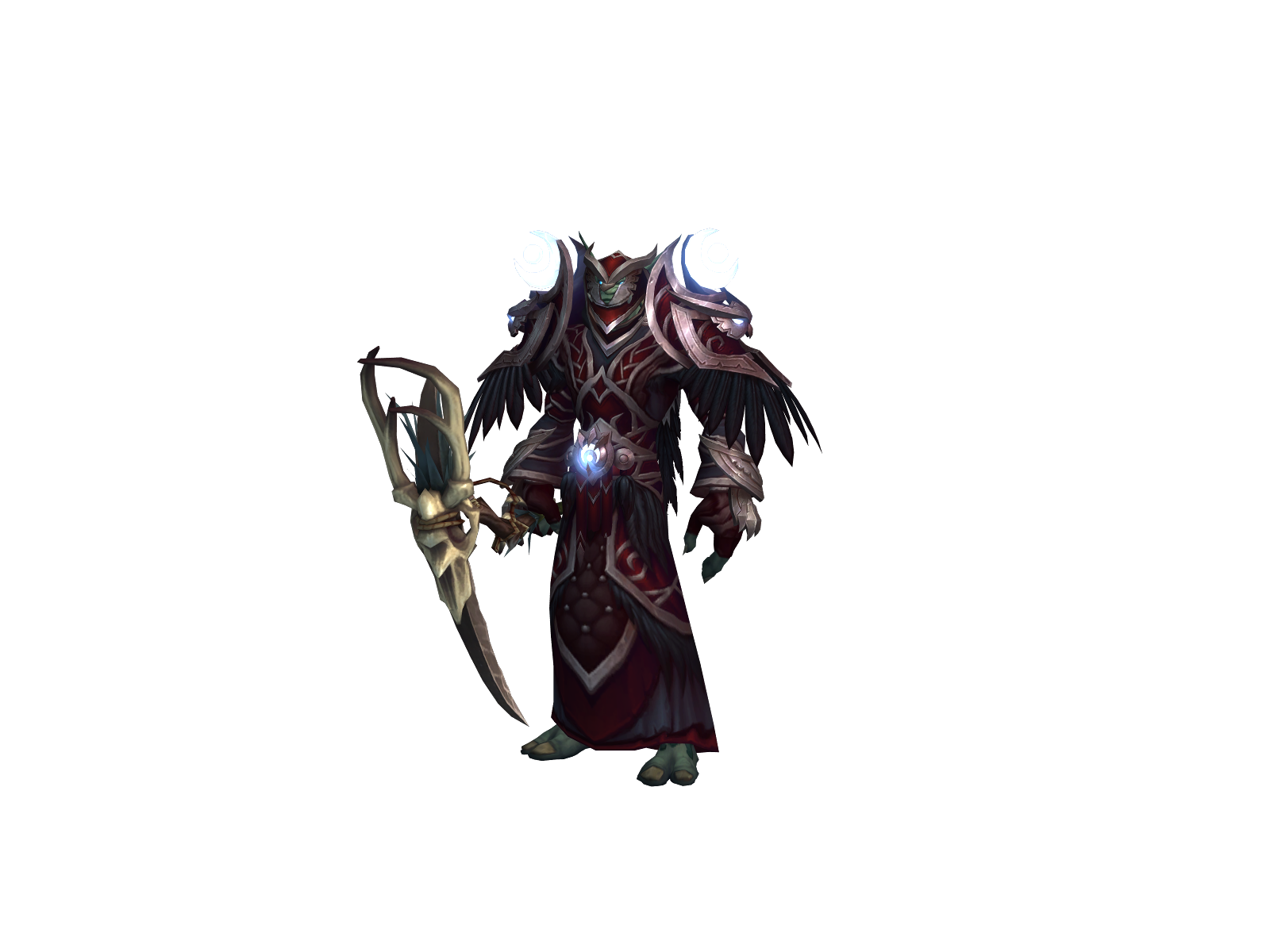 Bigzør 3D character render