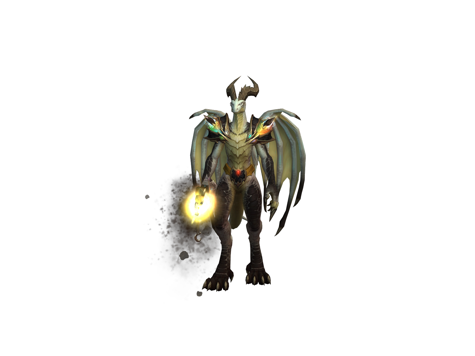 Quesolizard 3D character render