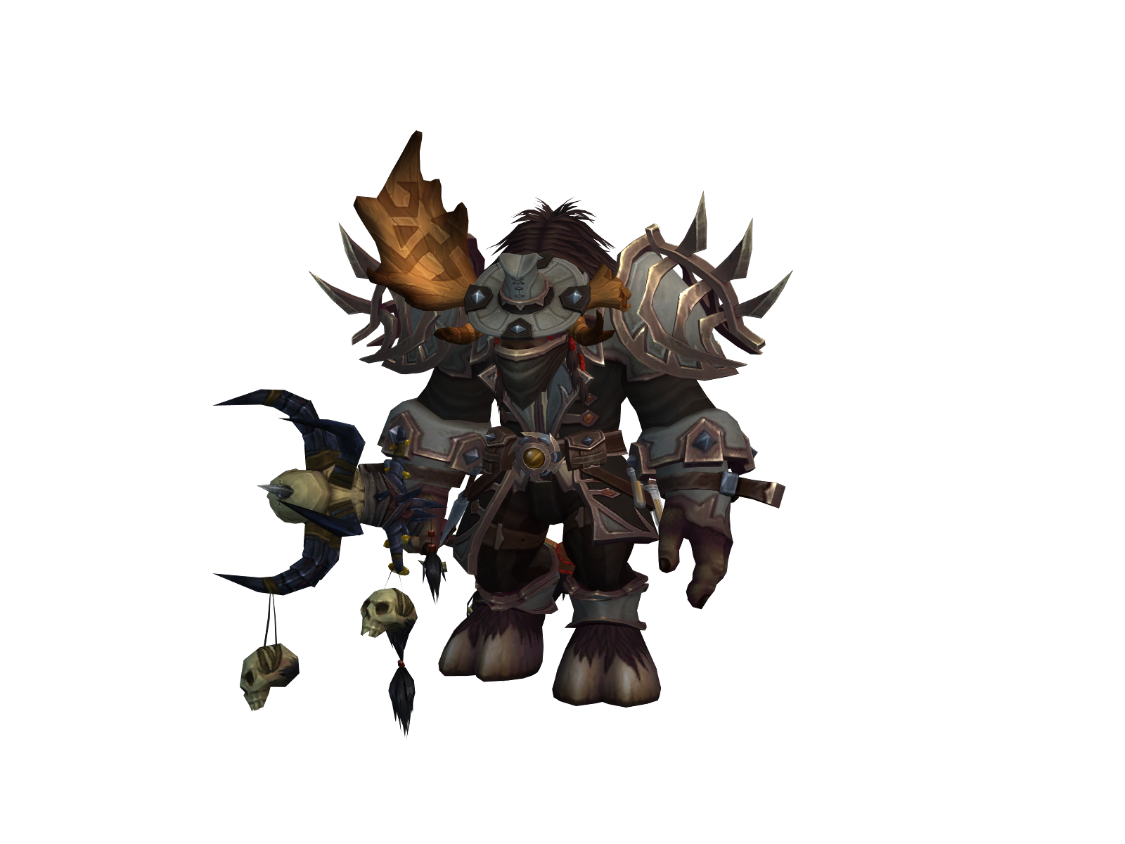 Bourzaille 3D character render