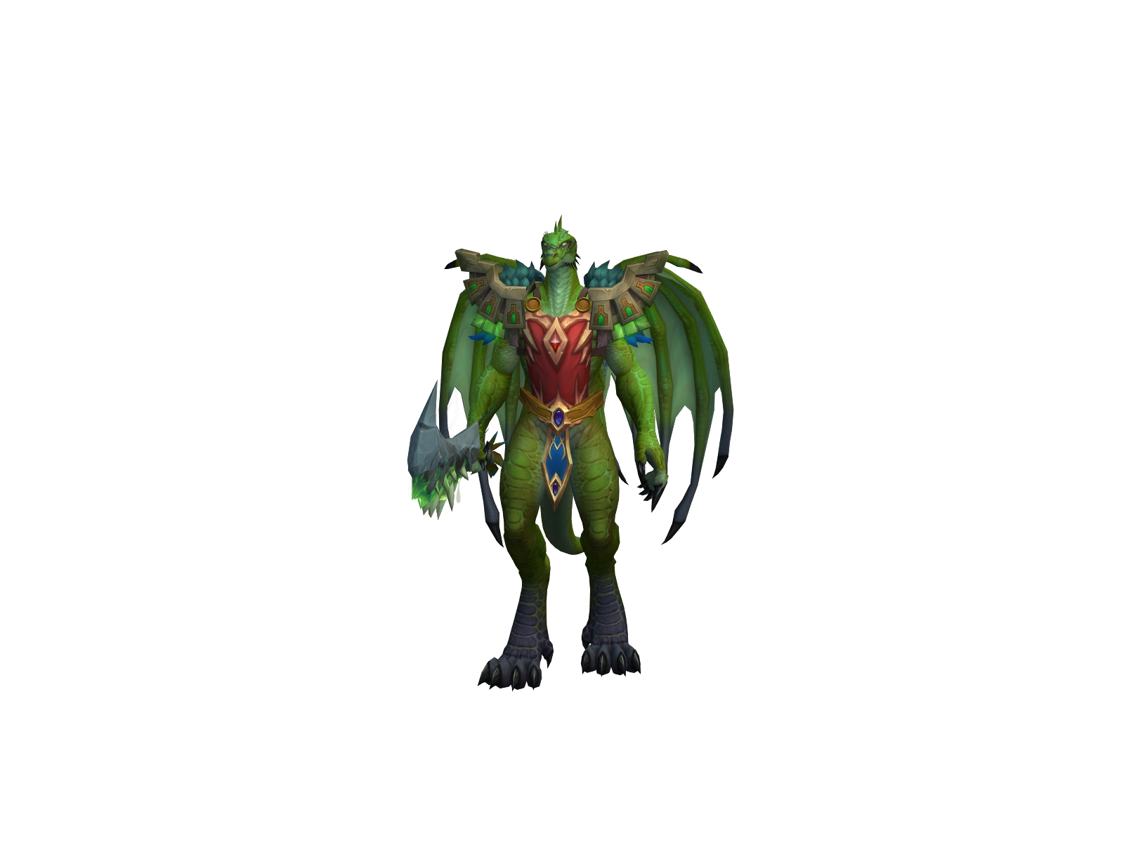 Dragdeezbola 3D character render