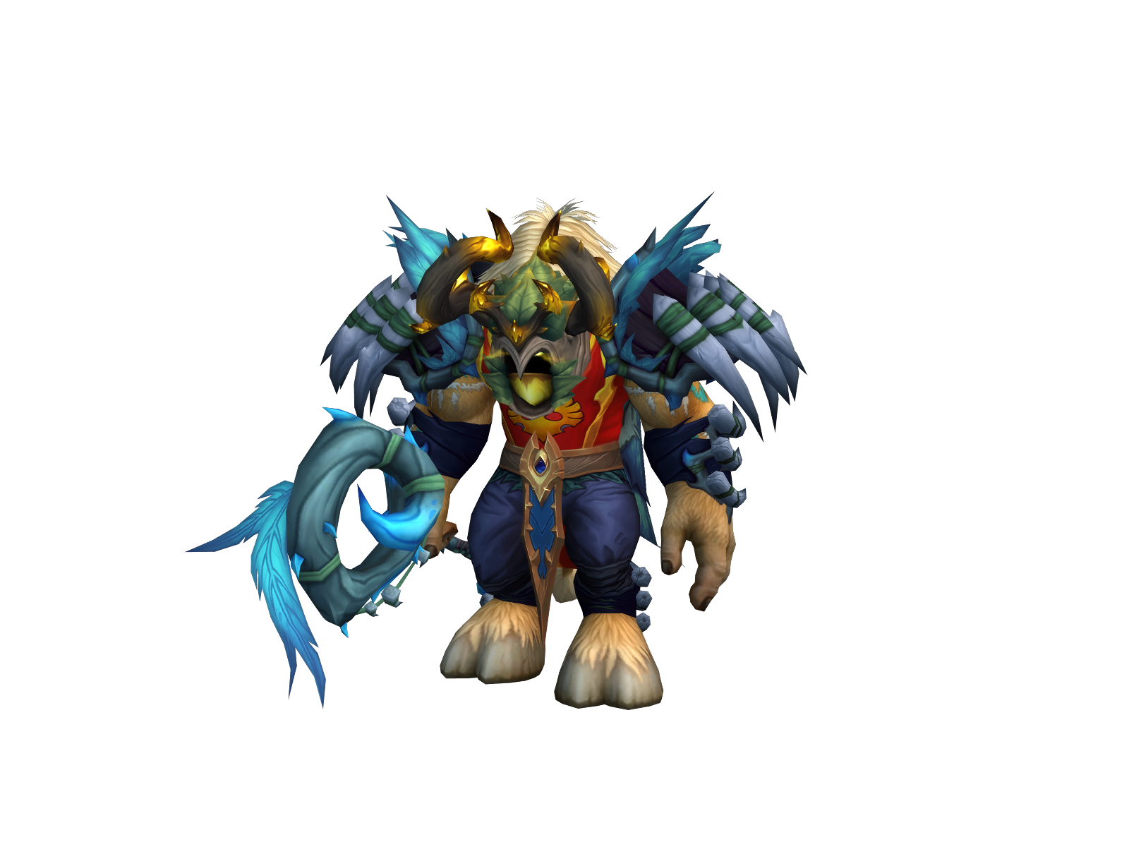 Hrasol 3D character render