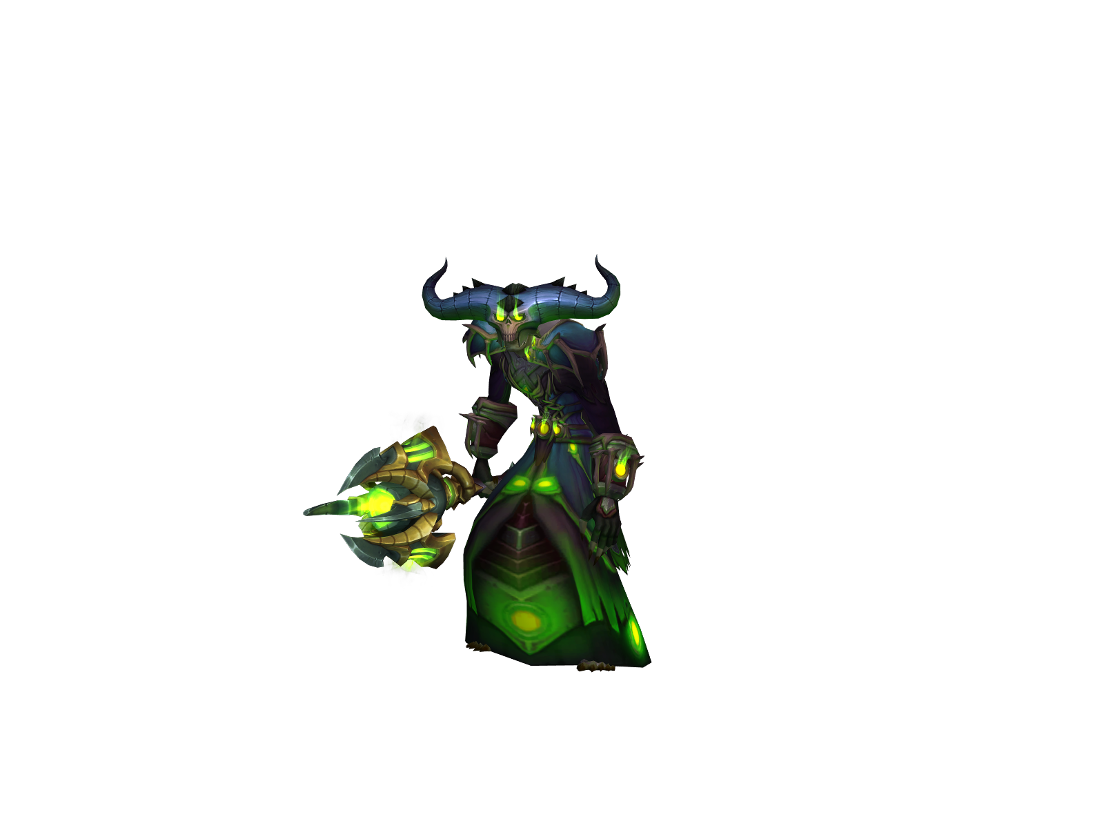Metalgodd 3D character render