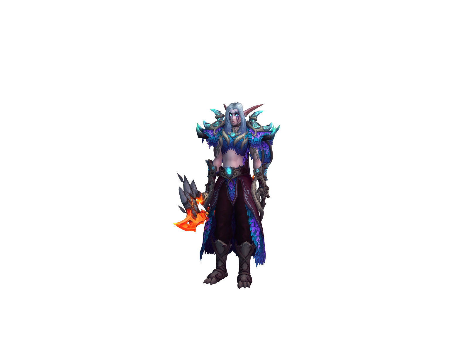 Halicat 3D character render