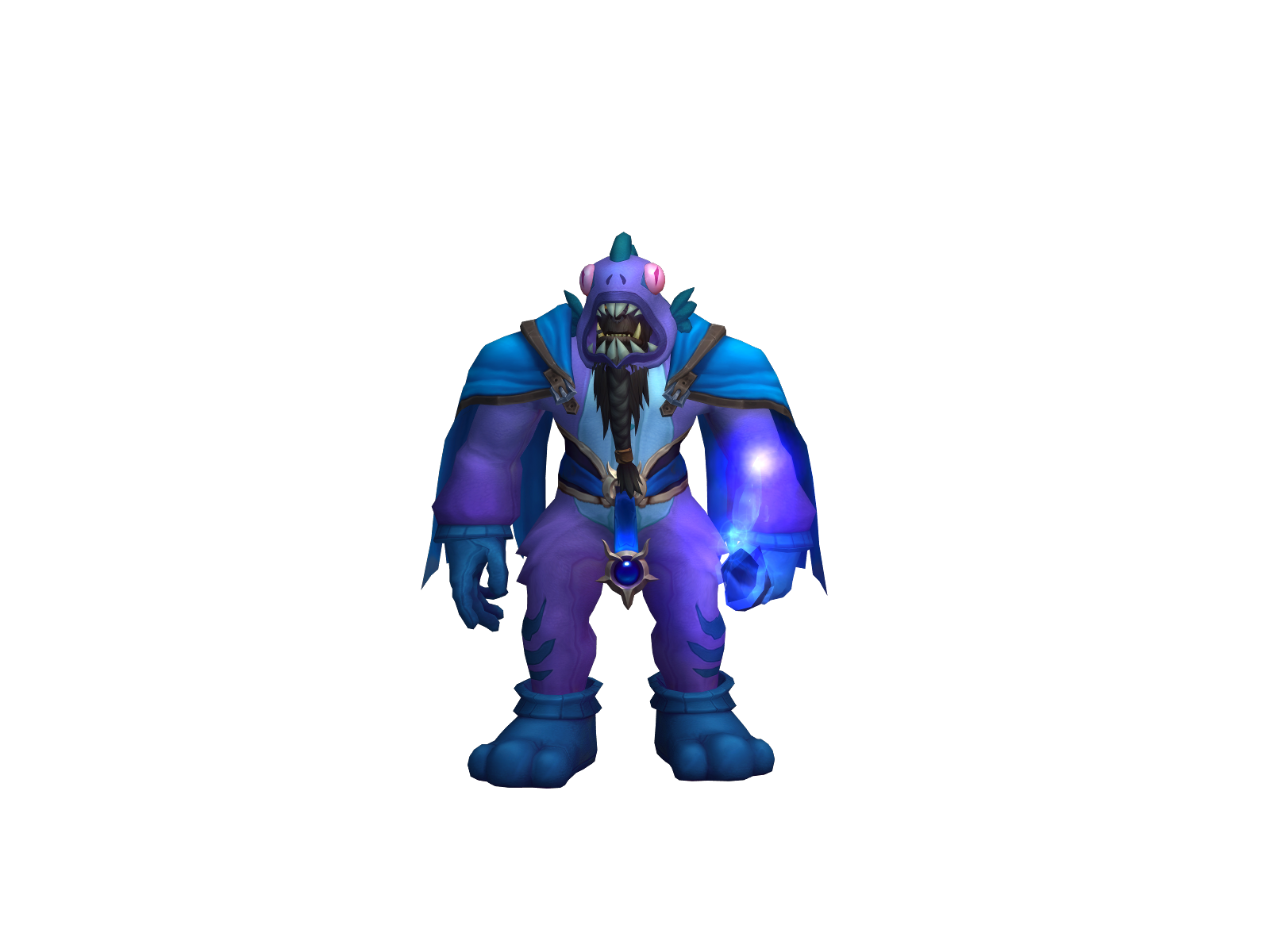 Maugoouh 3D character render